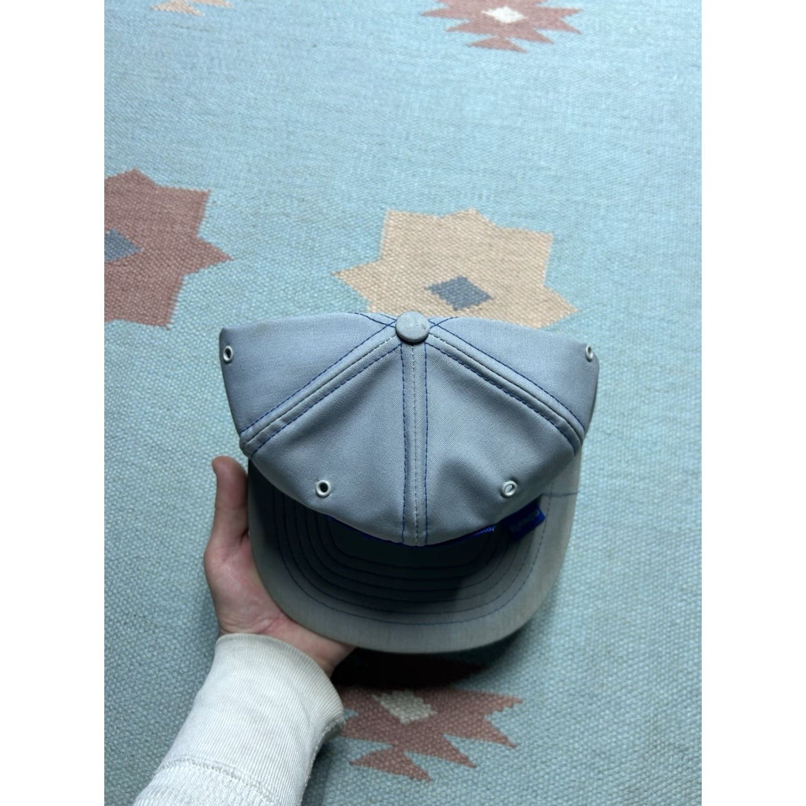 Vintage VINTAGE Swingster snapback hat cap Elanco Sonalan farm feed patch made in USA Hat Men Gray Adjustable USA Size ONE SIZE - 4 Thumbnail