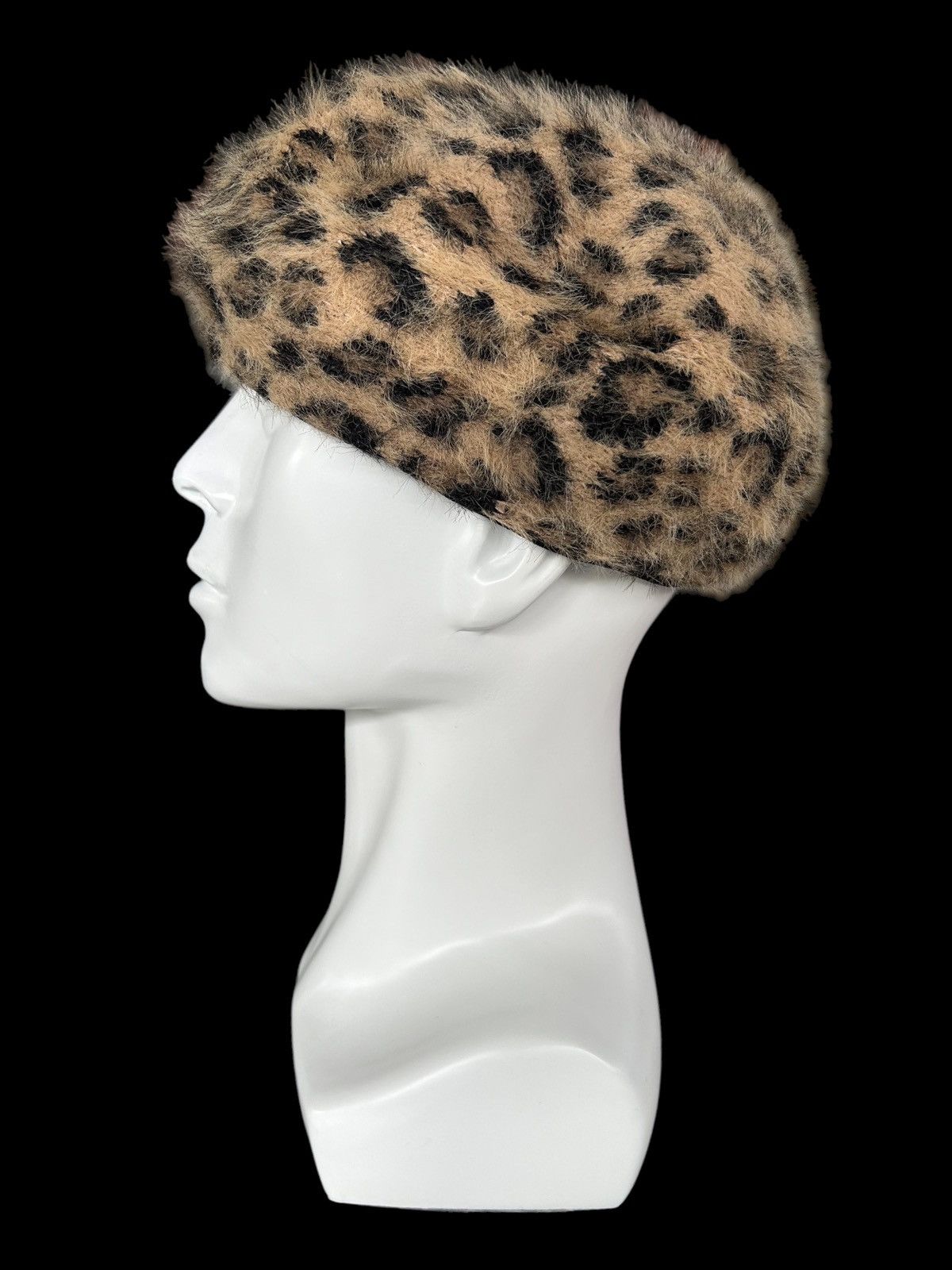 Japanese Brand × Kapital × Vintage Leopard Japanese Brand GU Fur Hats 🎌☠️ Size ONE SIZE - 1 Thumbnail