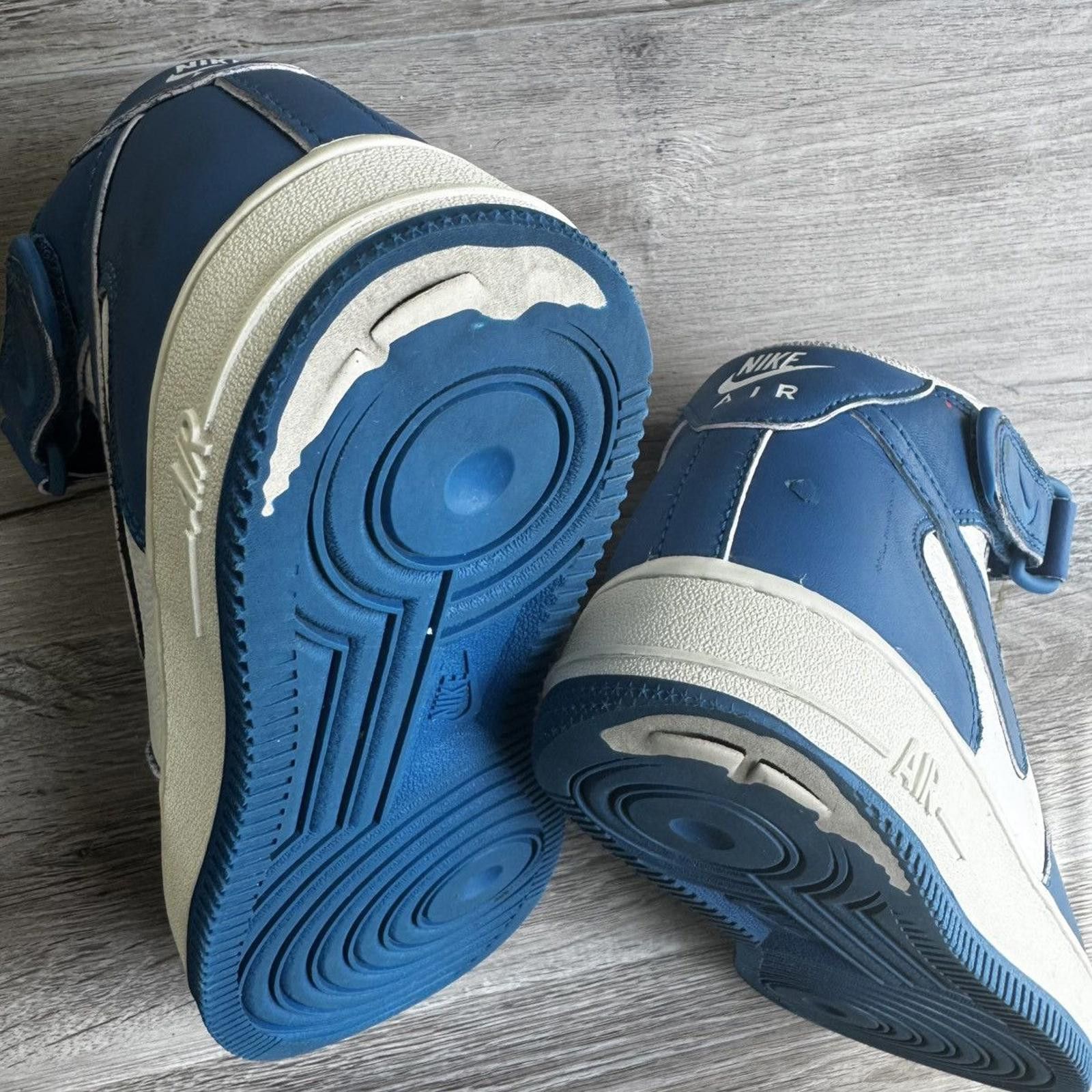 Nike NIKE • Air Force 1 Mid "Military Blue Doll" (6.5M) Size US 6.5 / EU 39-40 - 8 Thumbnail