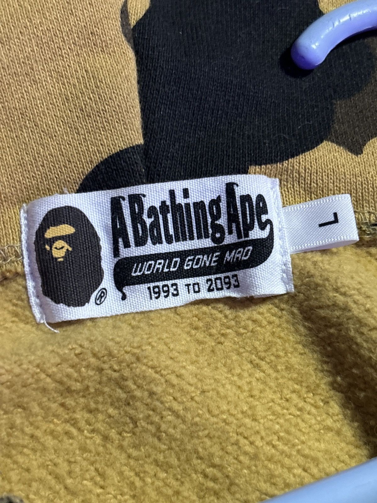 Bape 1st Camo Shark Full Zip Hoodie Size US L / EU 52-54 / 3 - 3 Thumbnail