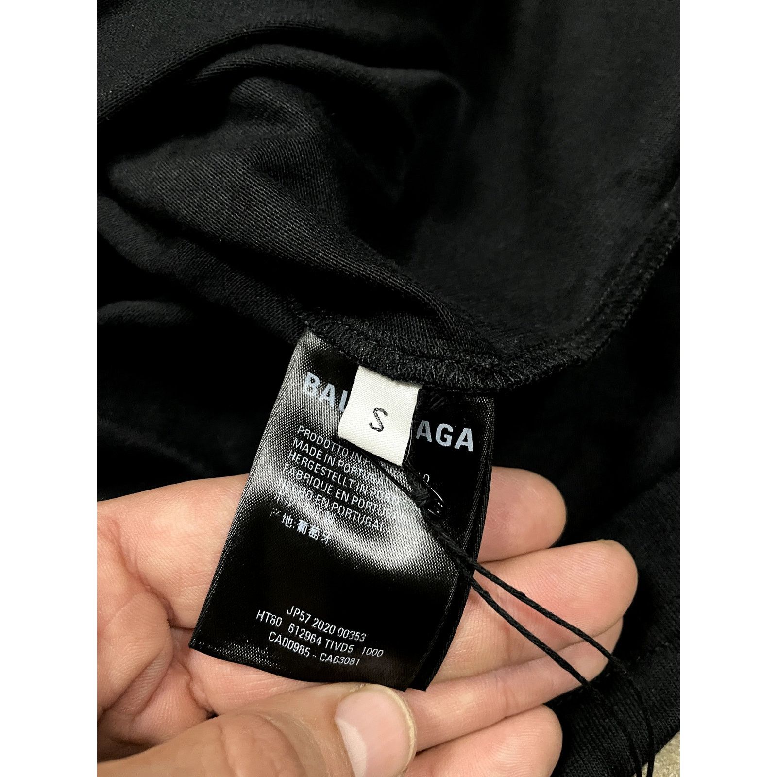 Balenciaga Balenciaga Gym Wear Black Small Size US S / EU 44-46 / 1 - 4 Thumbnail