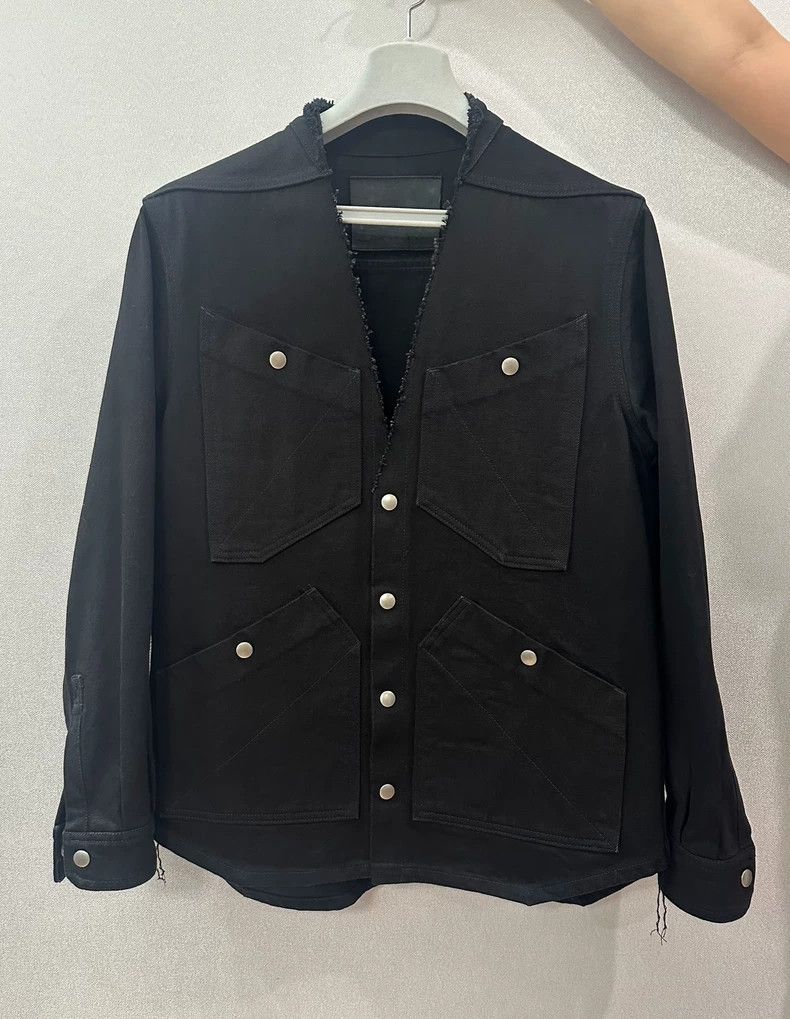 Rick Owens Rick Owens diffusion line denim jacket S size - dmc Size US S / EU 44-46 / 1 - 1 Thumbnail