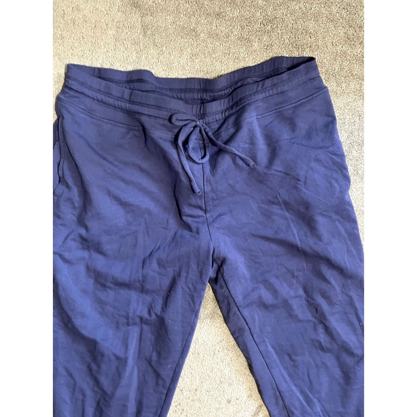 Vintage 32 Degrees Sweatpants Men's XL Joggers Lounge Pockets Drawstring Blue Athletic Activewear Size US 36 / EU 52 - 2 Thumbnail