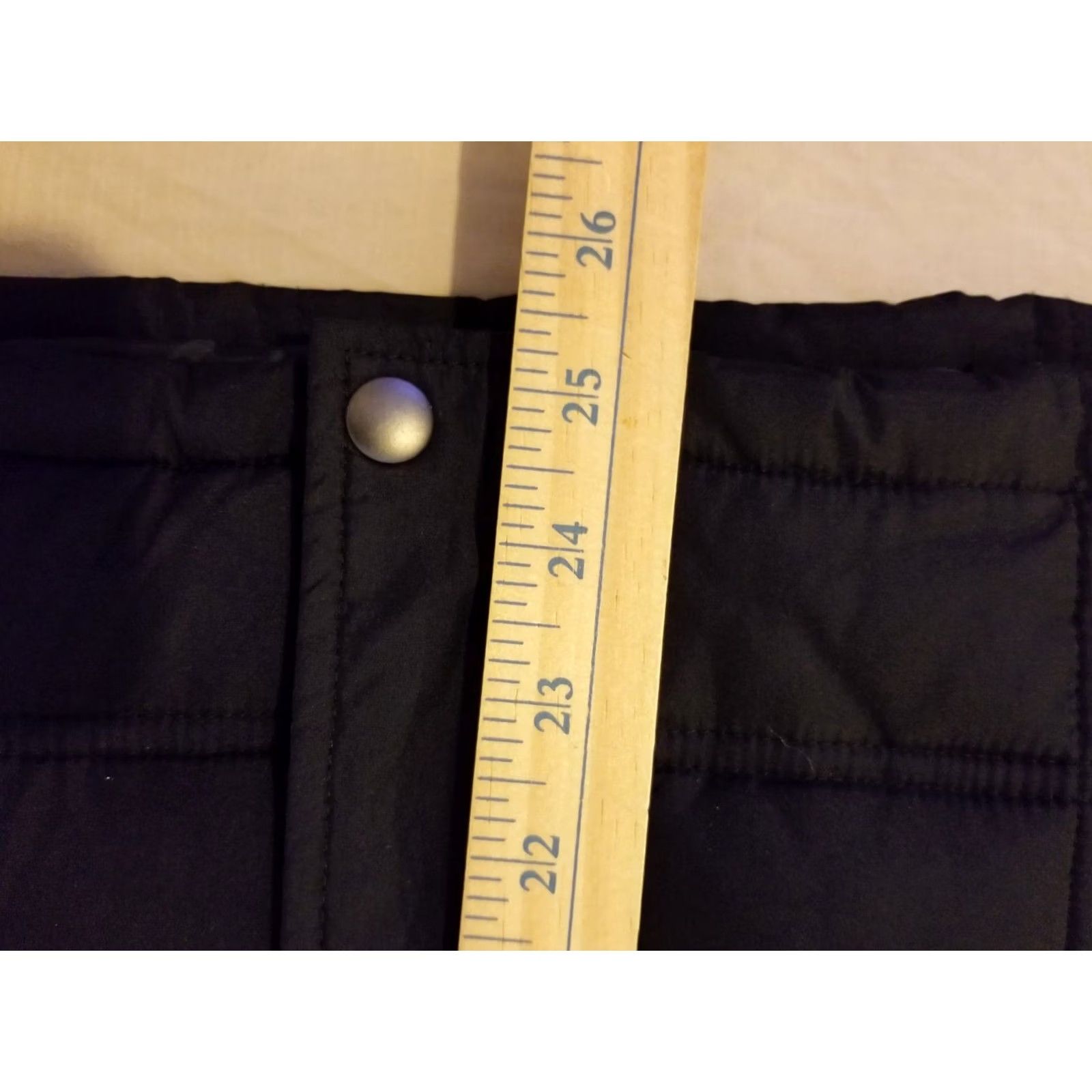 Gap Womens GAP Vest Large Black Down Puffer Full Zip Size L / US 10 / IT 46 - 6 Thumbnail