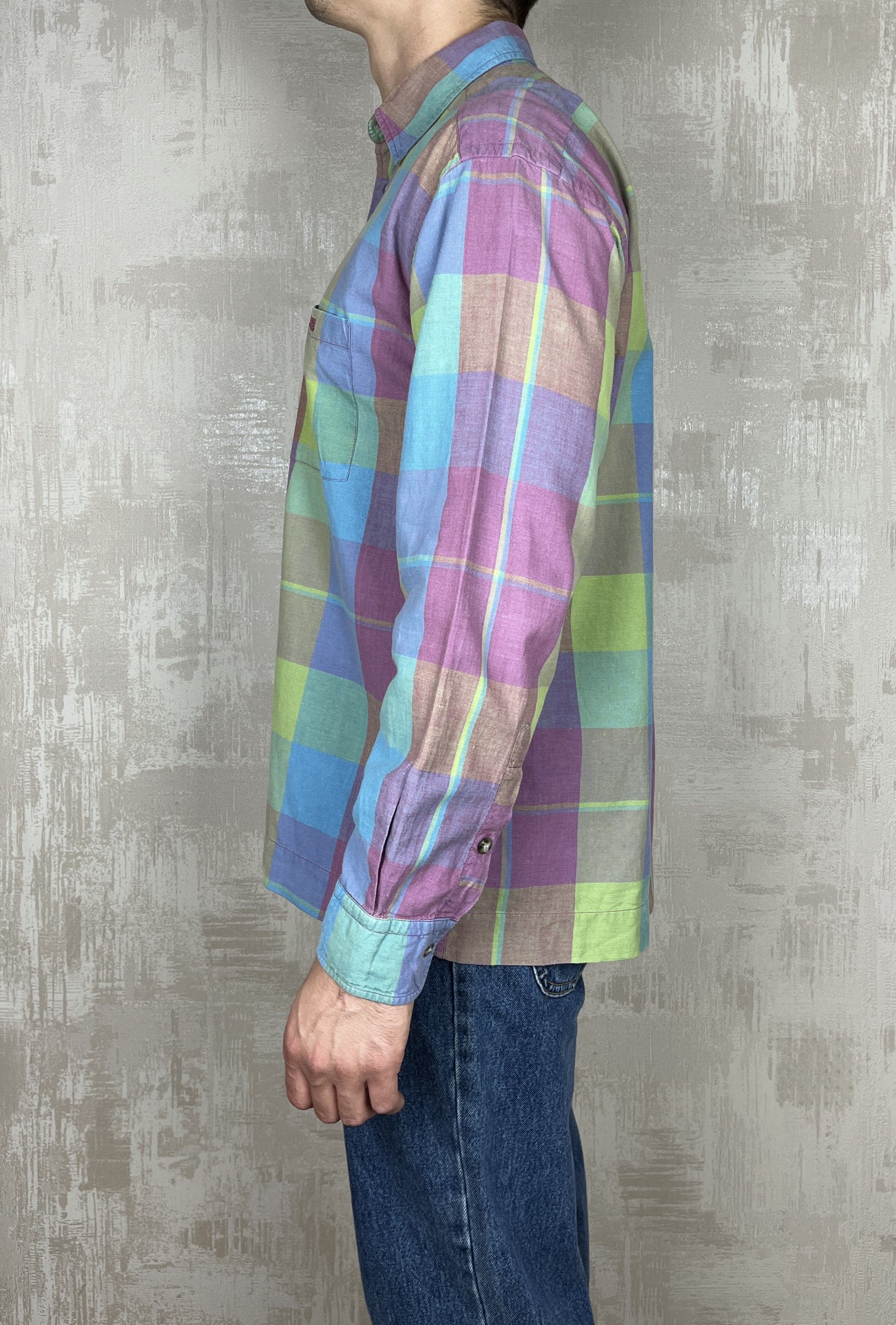 Missoni Missoni Sport Long Sleeve Check Shirt Pocket Plaid Size US M / EU 48-50 / 2 - 12 Thumbnail