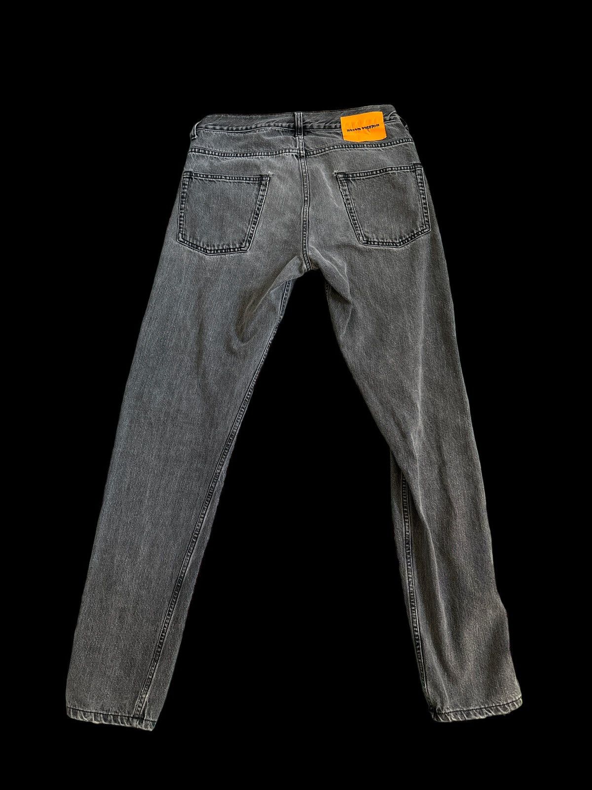Heron Preston Heron Preston Parachute Denim In Black Size US 29 - 2 Thumbnail