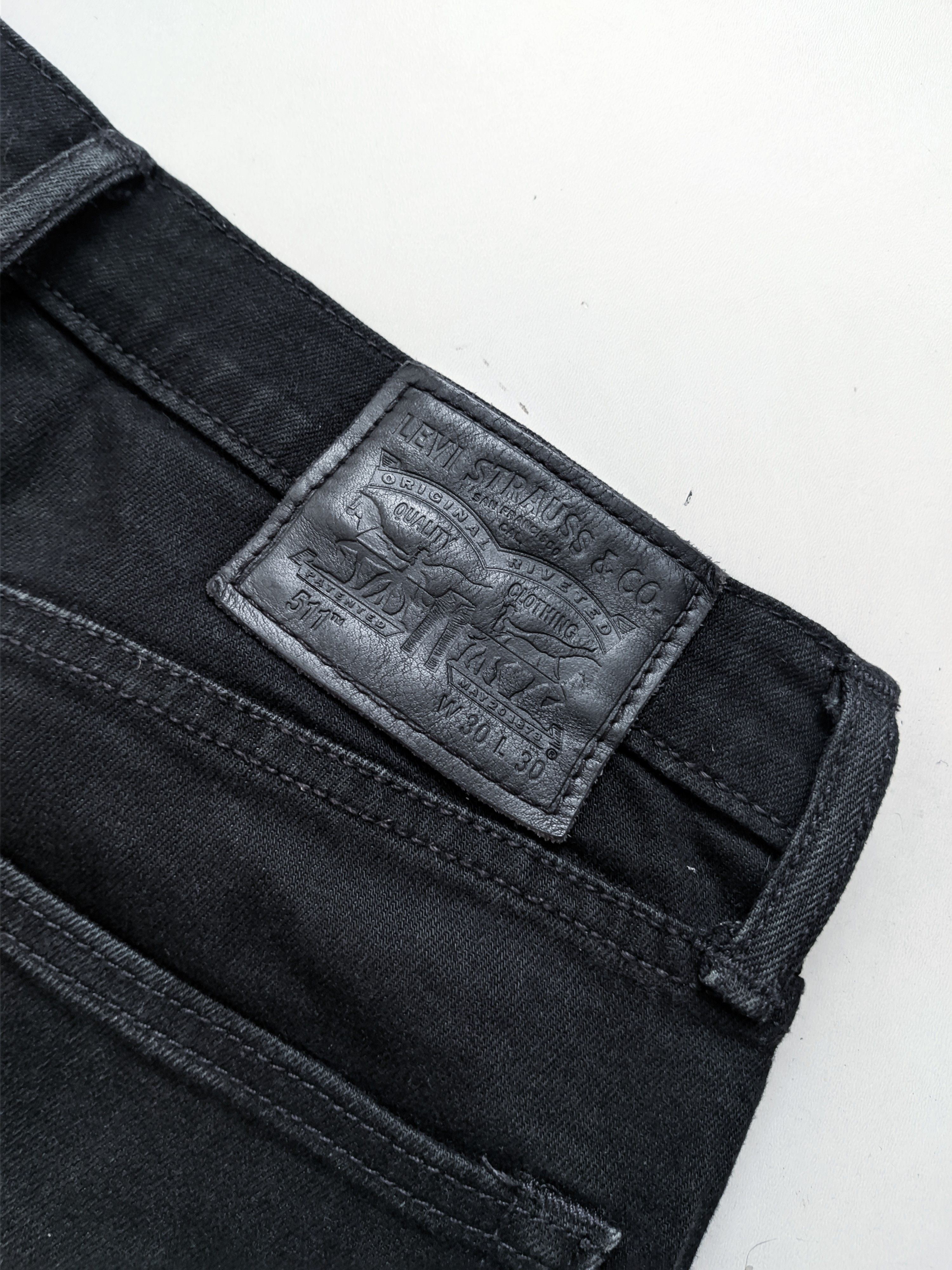 Levi's Levis 511 jeans black red tab Size US 30 / EU 46 - 5 Thumbnail