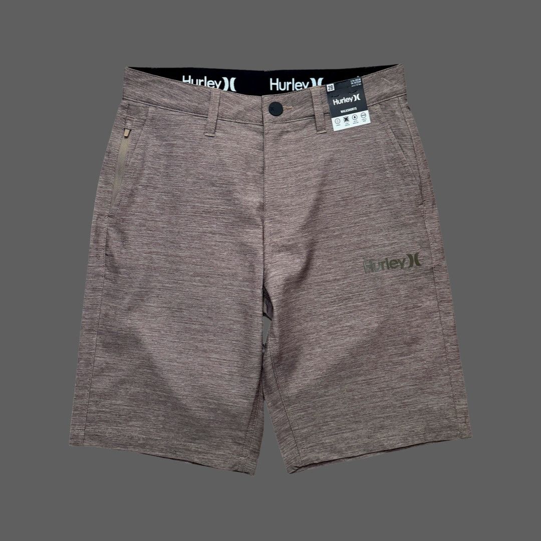 Hurley Hurley Essential Heather Hybrid Walk Short Size 28 Brown NWT Size US 28 / EU 44 - 1 Thumbnail