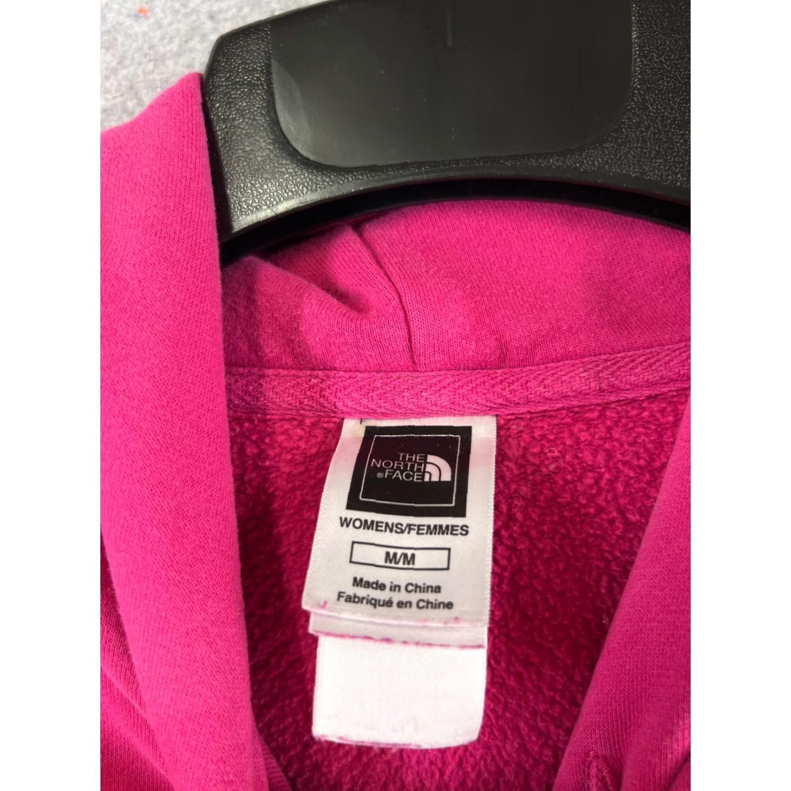 The North Face The North Face Hoodie Womens M Pink Pullover Cotton Blend Pocket Logo Crew Neck Sweatshirt Size M / US 6-8 / IT 42-44 - 7 Thumbnail