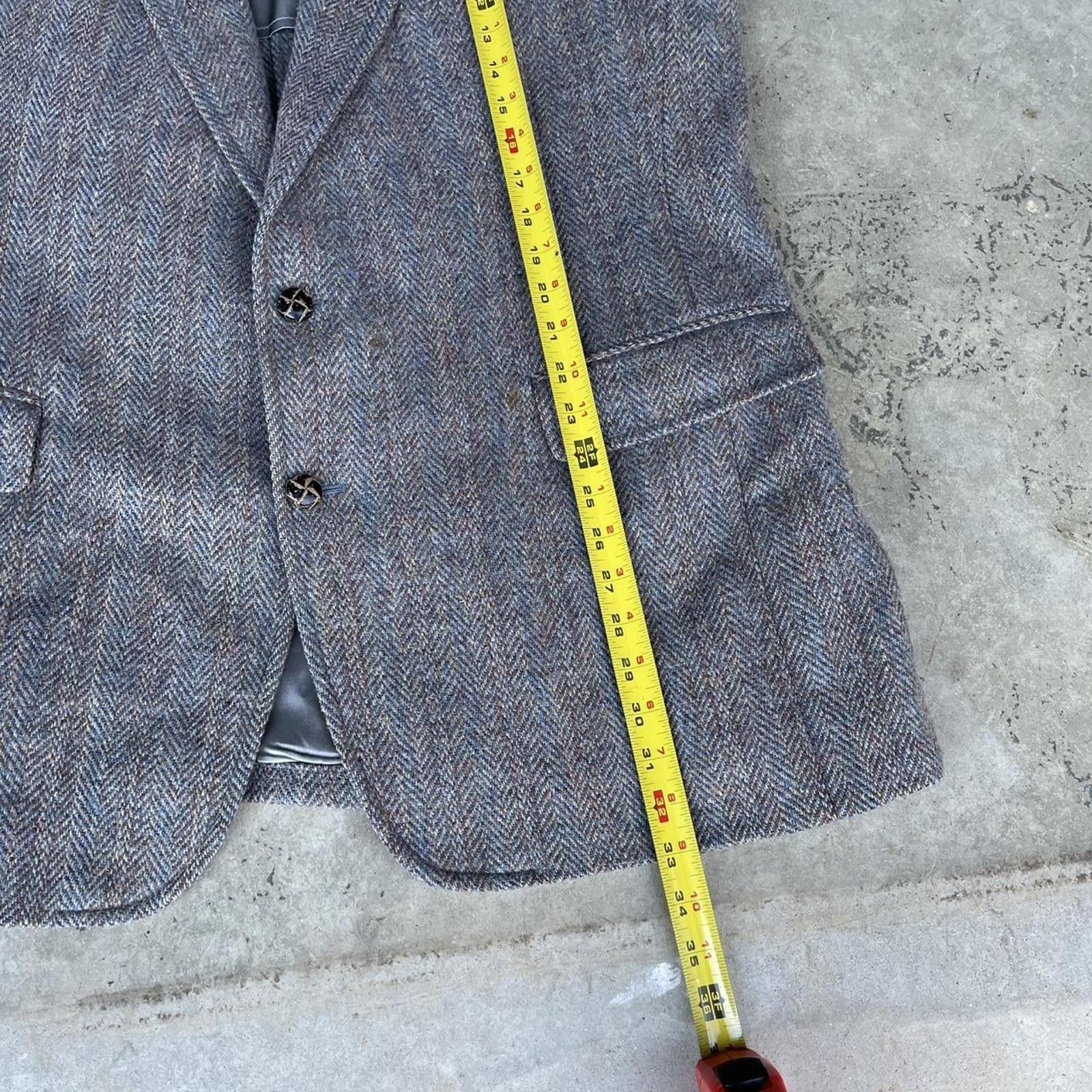 Harris Tweed Harris Tweed Men's Wool Blazer Jacket Size 42R - 7 Thumbnail