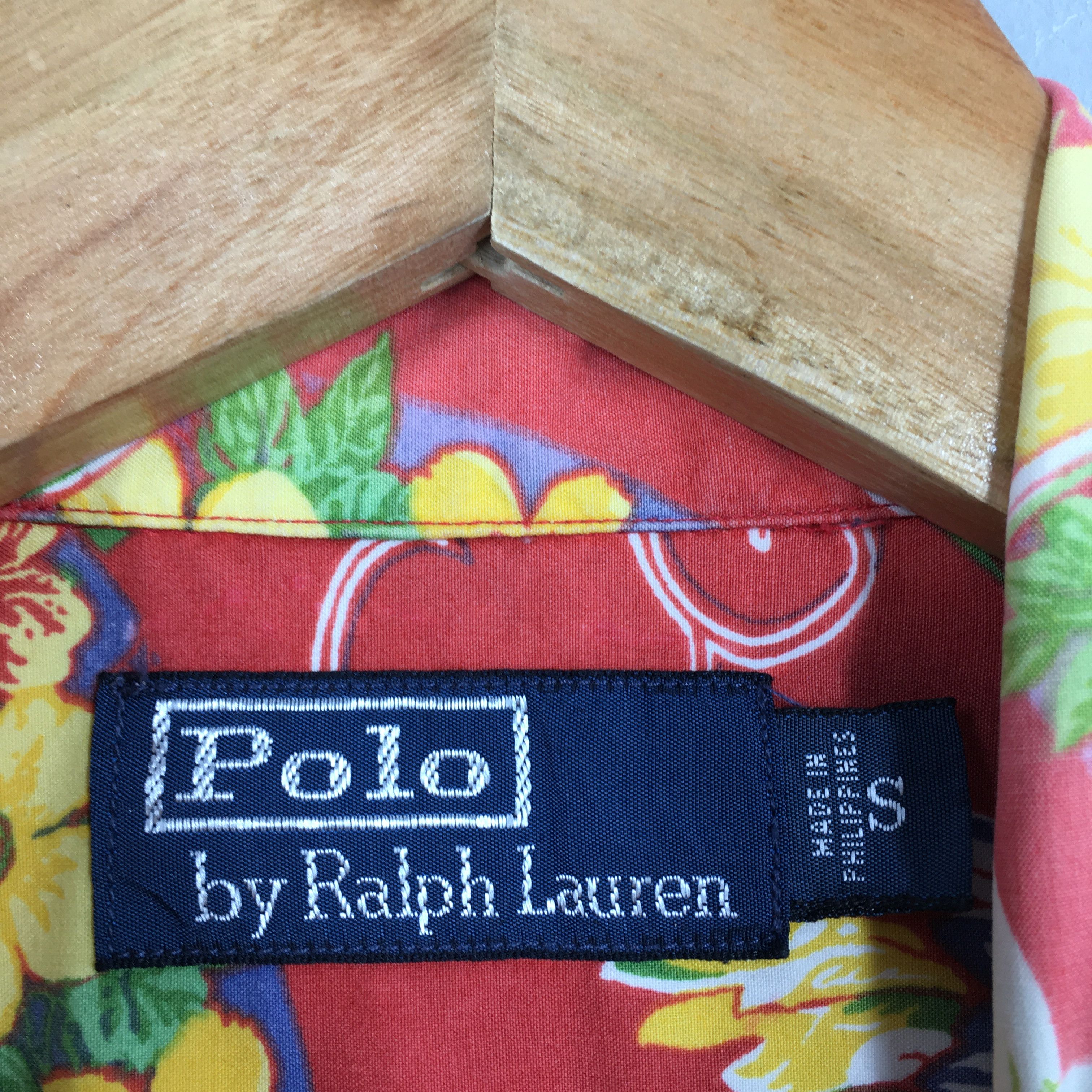 Polo Ralph Lauren Vintage Polo Ralph Lauren Floral Hawaiian Shirt Small Size US S / EU 44-46 / 1 - 5 Thumbnail