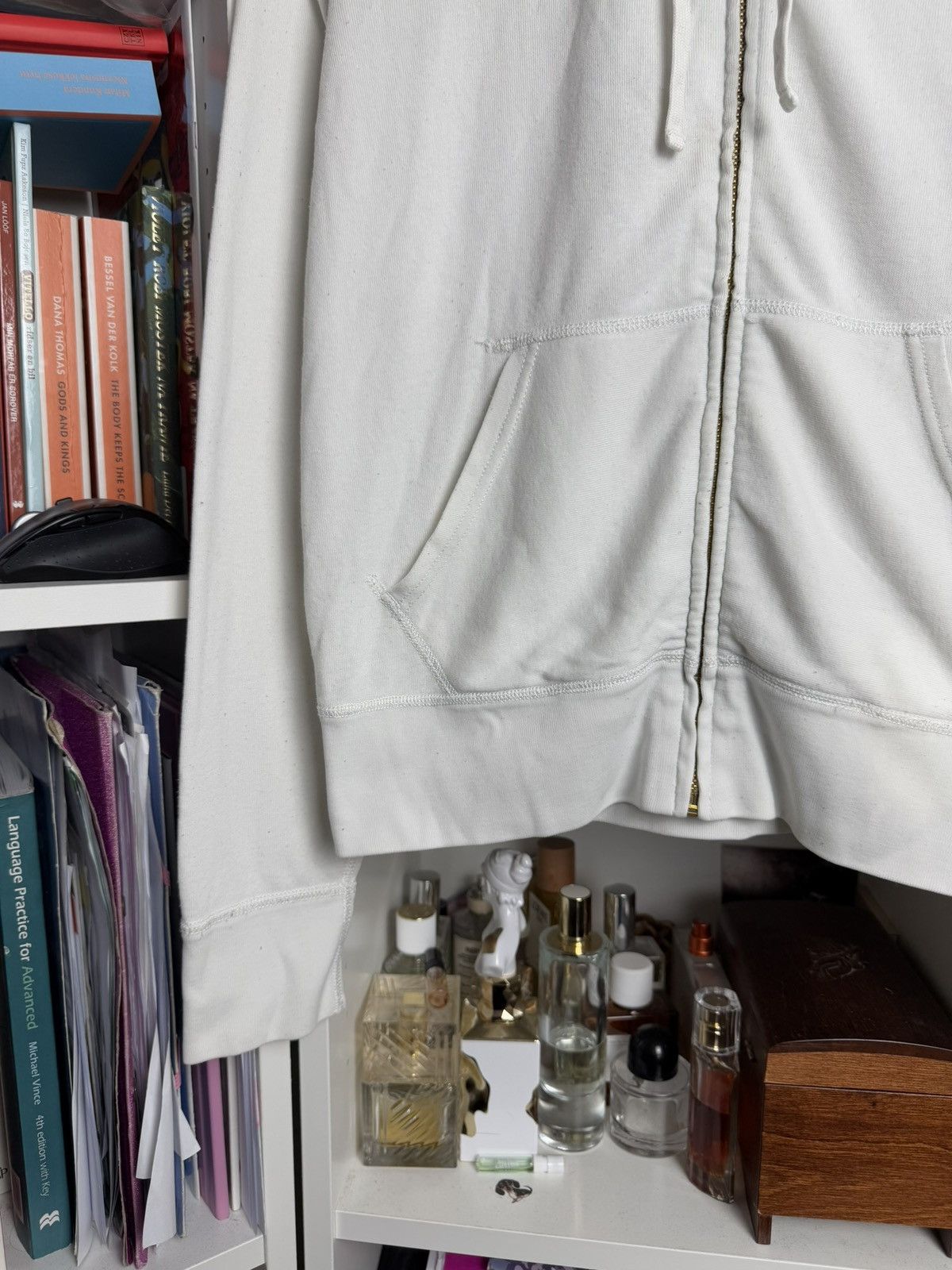 Designer × Polo Ralph Lauren Polo Ralph Lauren white zip hoodie M designer luxury drill Size M / US 6-8 / IT 42-44 - 5 Thumbnail