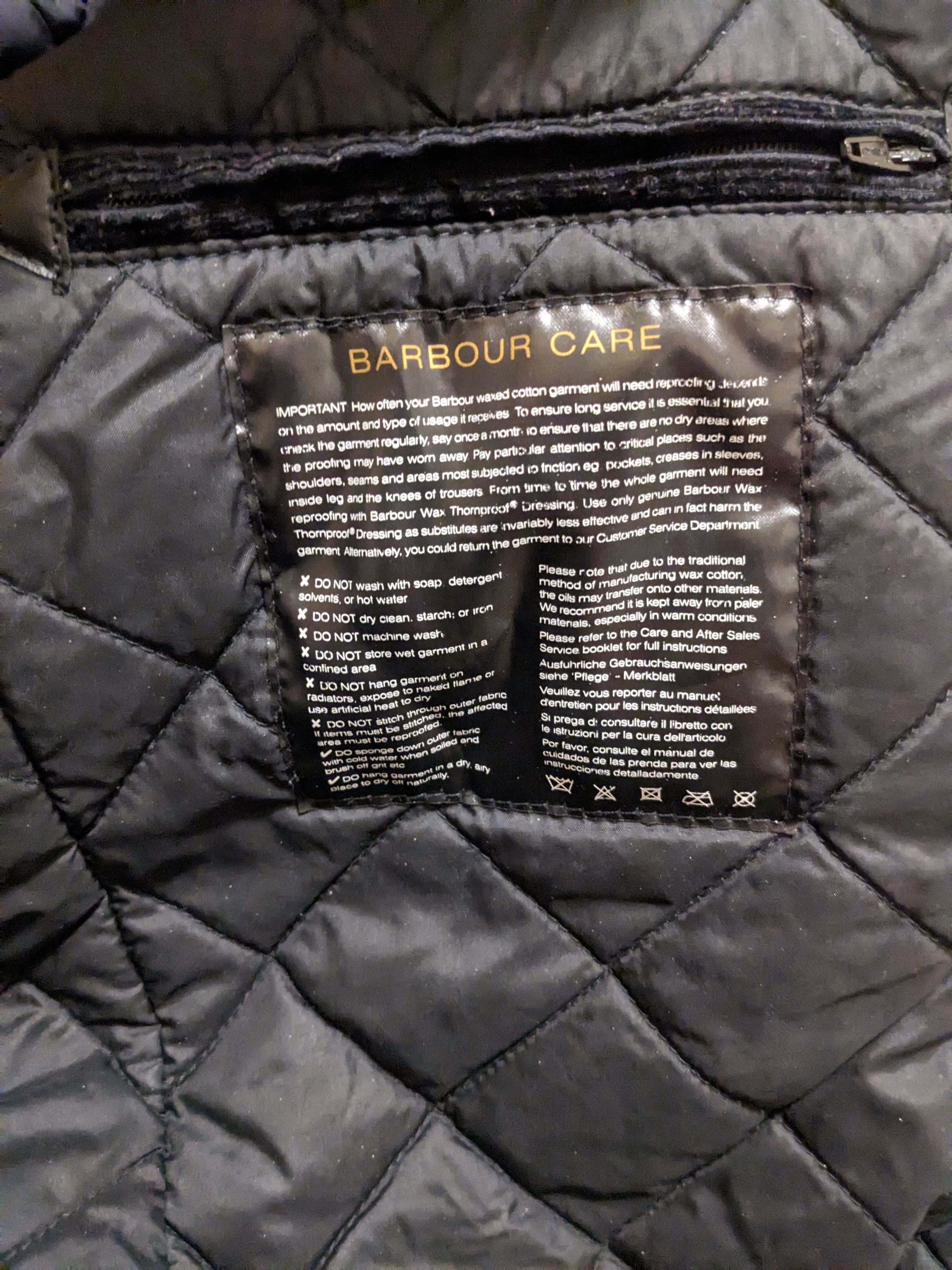 Barbour Barbour International Duke' Jacket 2021 Size US M / EU 48-50 / 2 - 6 Thumbnail