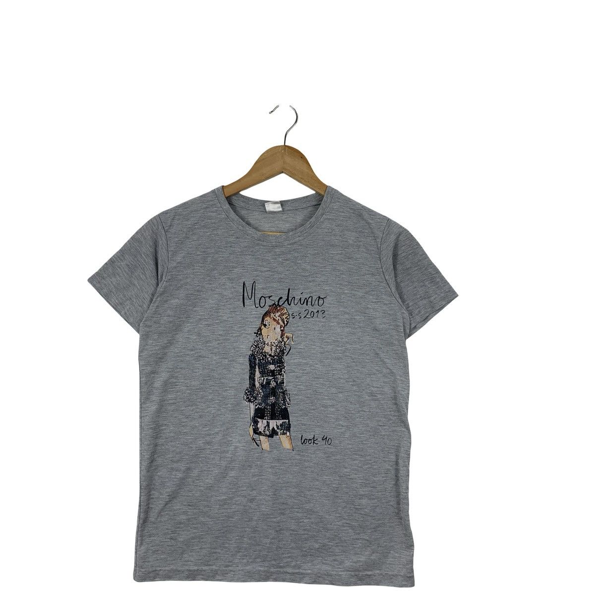 Moschino MOSCHINO x 25ANS 2013 Sprint Summer Tee Shirt Top Magazine Size S / US 4 / IT 40 - 4 Thumbnail