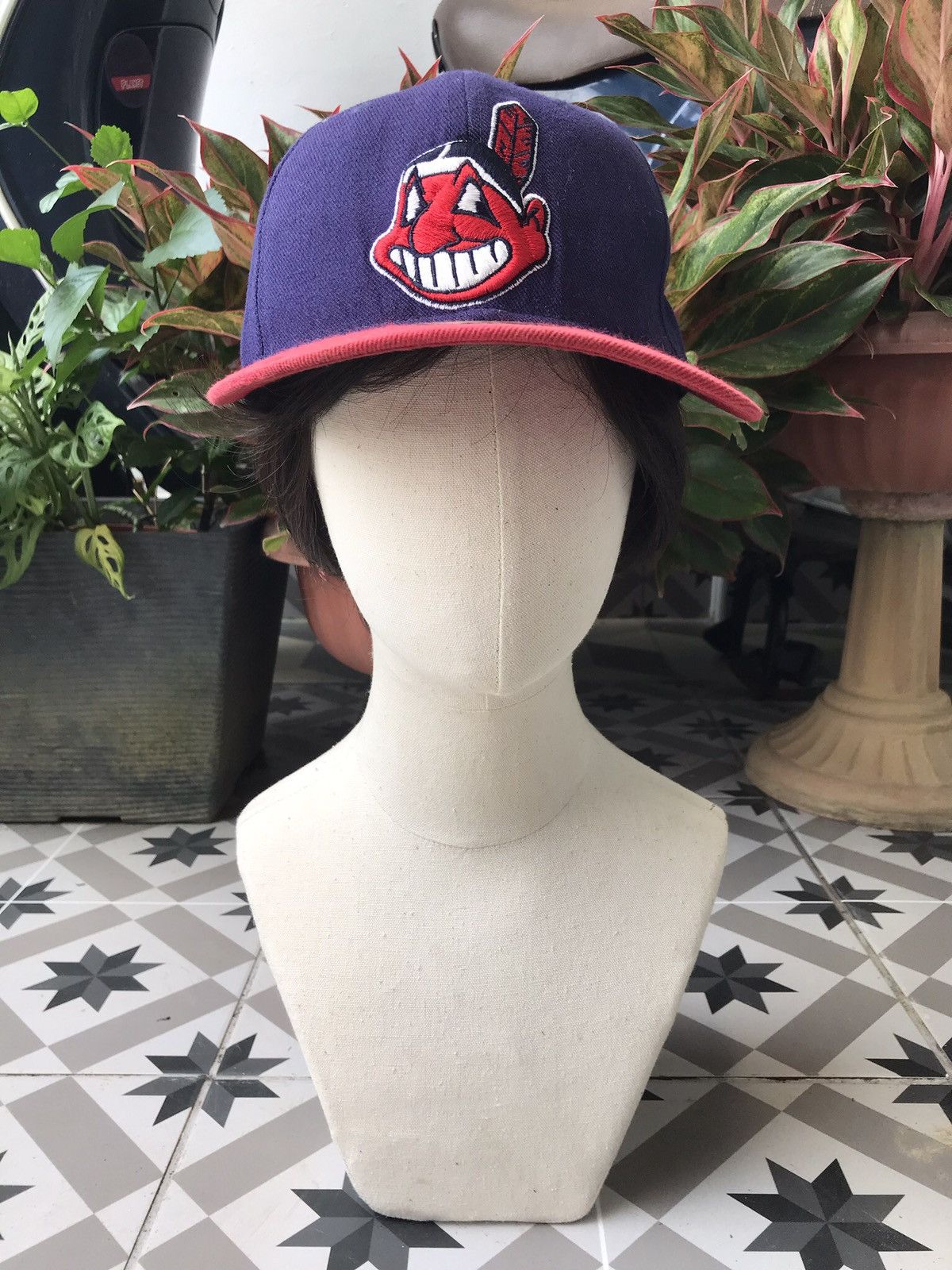 MLB × New Era AUTHENTIC NEW ERA CLEVELAND INDIANS CAP HAT Size ONE SIZE - 12 Thumbnail