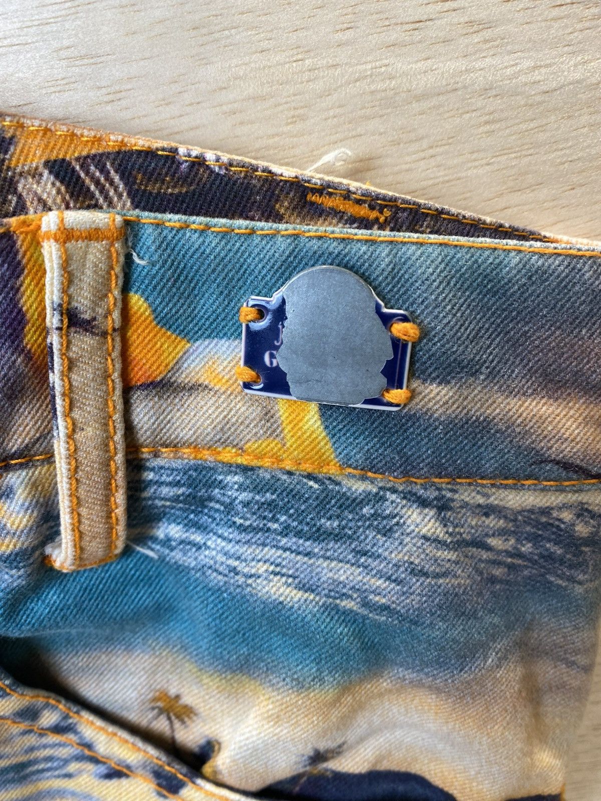 Jean Paul Gaultier Jean Paul Gaultier SS12 Hawaii Jeans Size US 28 / EU 44 - 4 Thumbnail