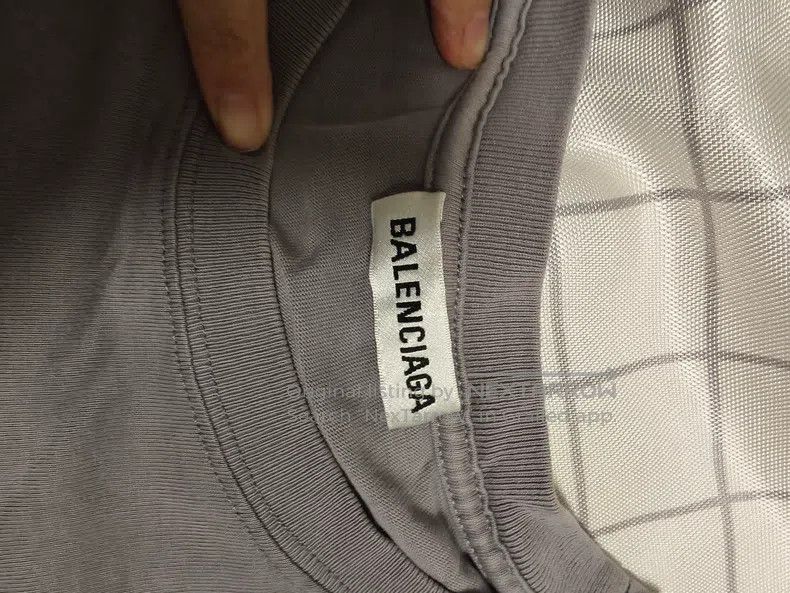 Balenciaga Balenciaga Gray Short Sleeve T-shirt with Band Portrait Pr Size US S / EU 44-46 / 1 - 2 Thumbnail