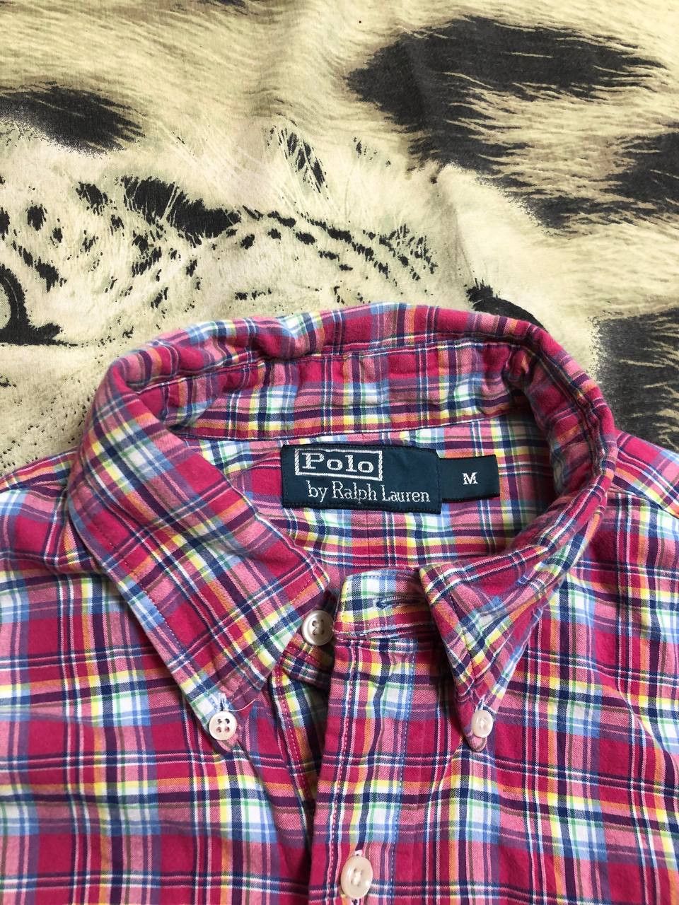 Polo Ralph Lauren Polo Ralph Lauren Plaid Flannel Shirt Men's Size US M / EU 48-50 / 2 - 6 Thumbnail
