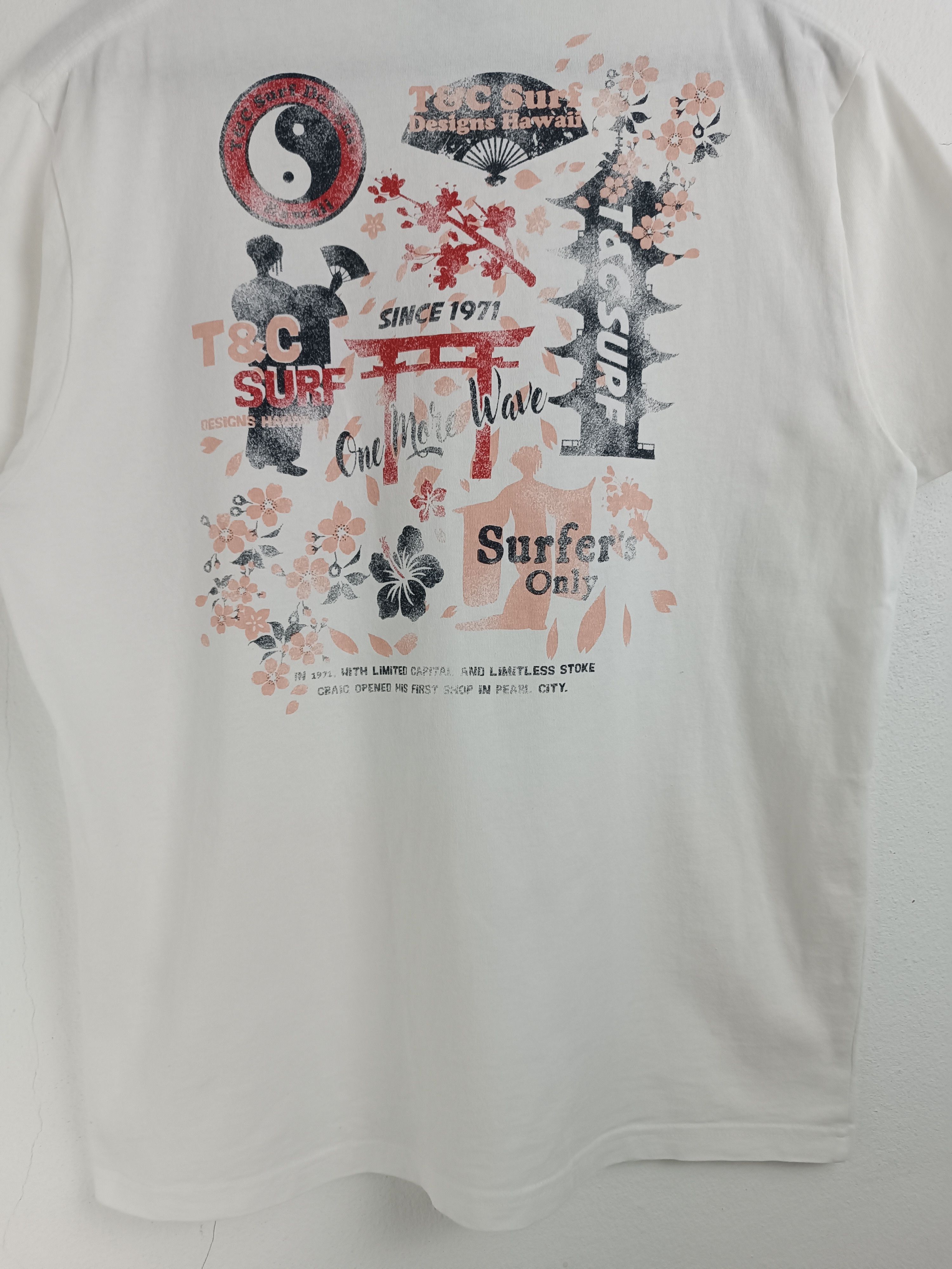 Japanese Brand VINTAGE Y2K T&C SURF DESIGN HAWAII LONGBOARD SURF SUN BEACH Size US M / EU 48-50 / 2 - 12 Thumbnail