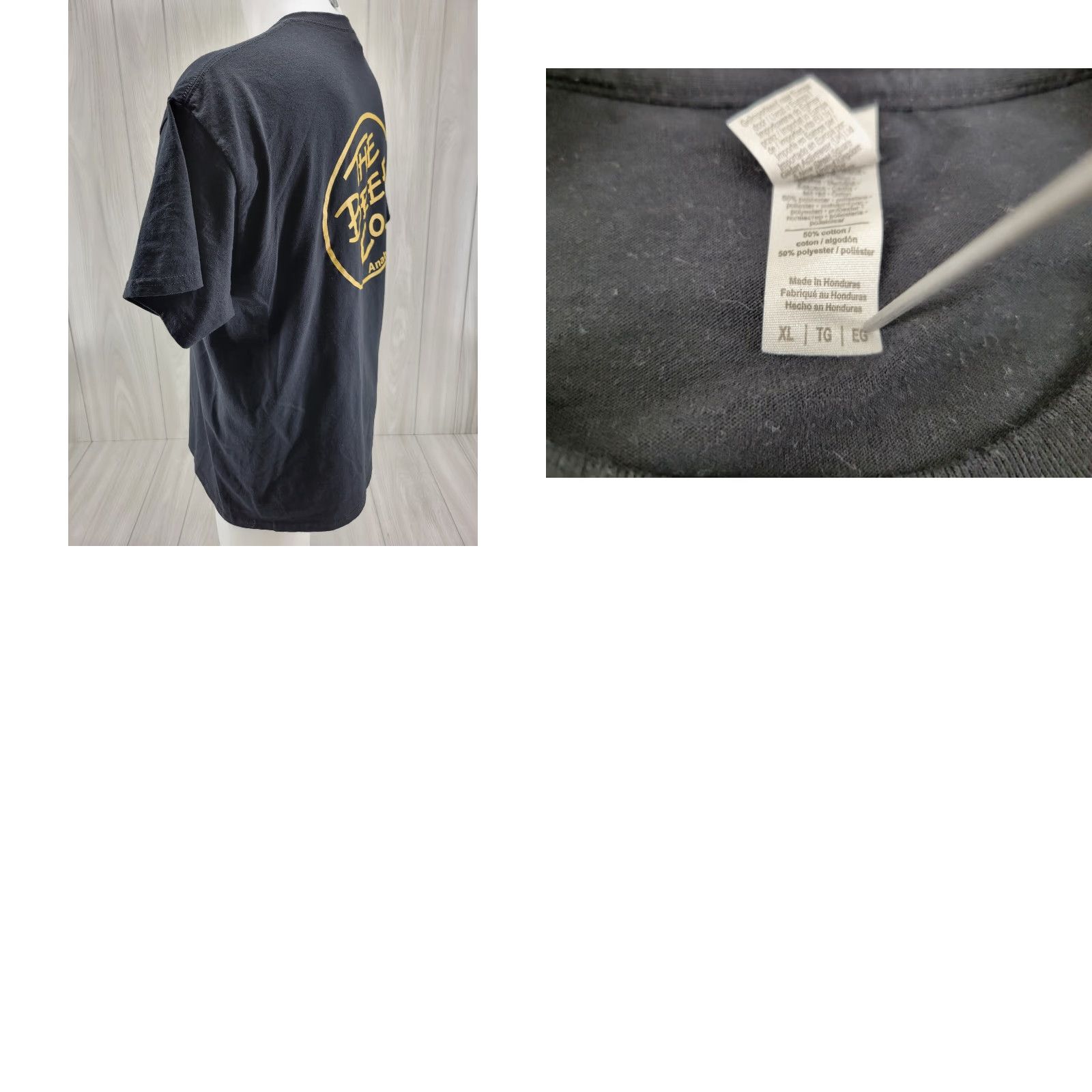 Gildan VINTAGE The Beer Co. Anaheim CA Men's Shirt Black Size XL Size US XL / EU 56 / 4 - 8 Thumbnail