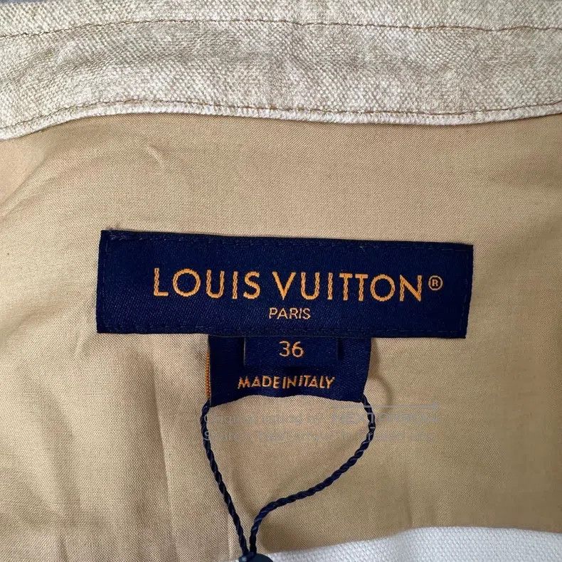 Louis Vuitton Louis Vuitton 25 New Denim Jacket with Full Print on the B Size XS / US 0-2 / IT 36-38 - 3 Thumbnail