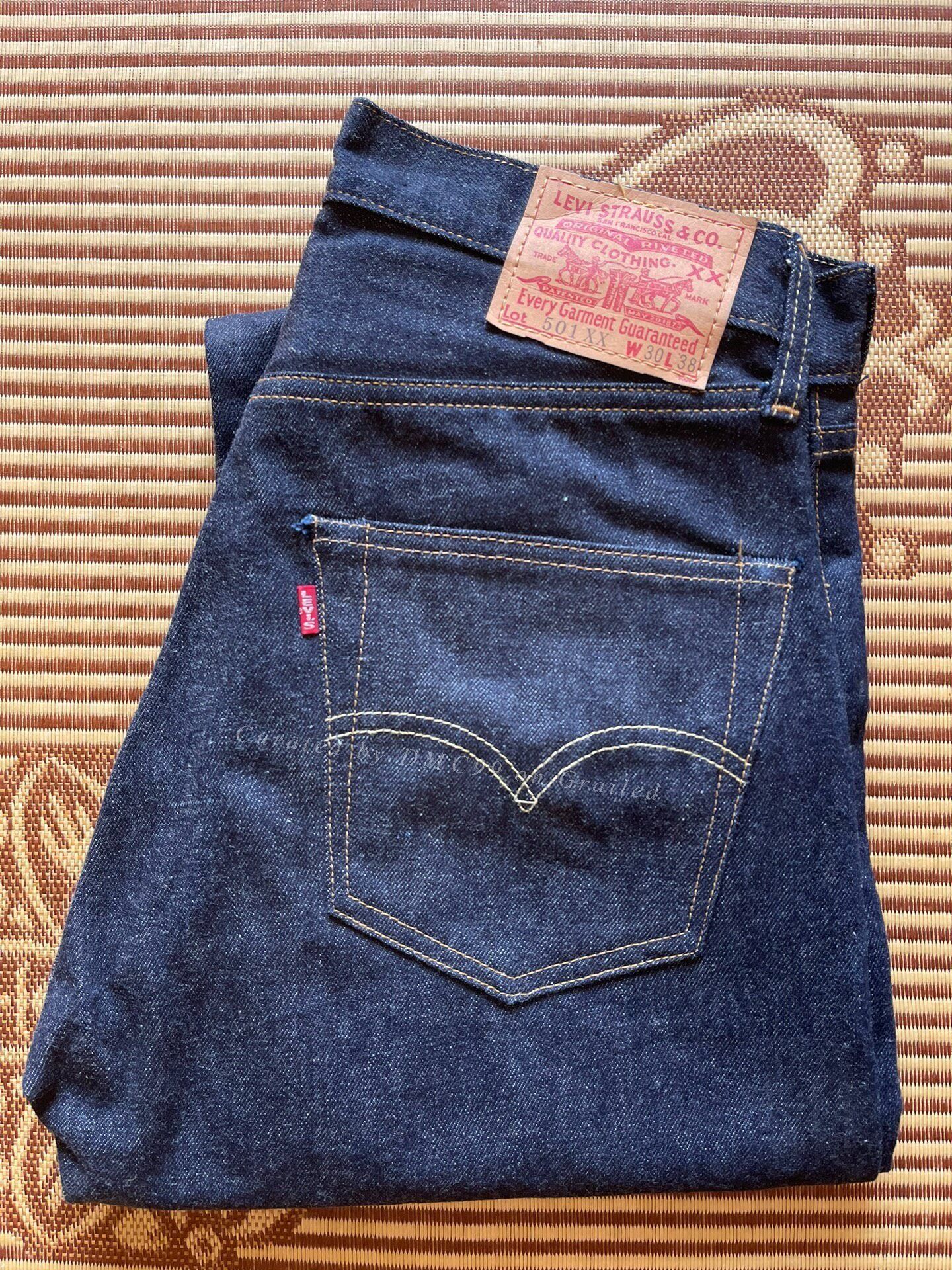 Levi's Vintage Clothing Levi's LVC 501XX 1955 Denim Jeans Size US 32 / EU 48 - 1 Thumbnail