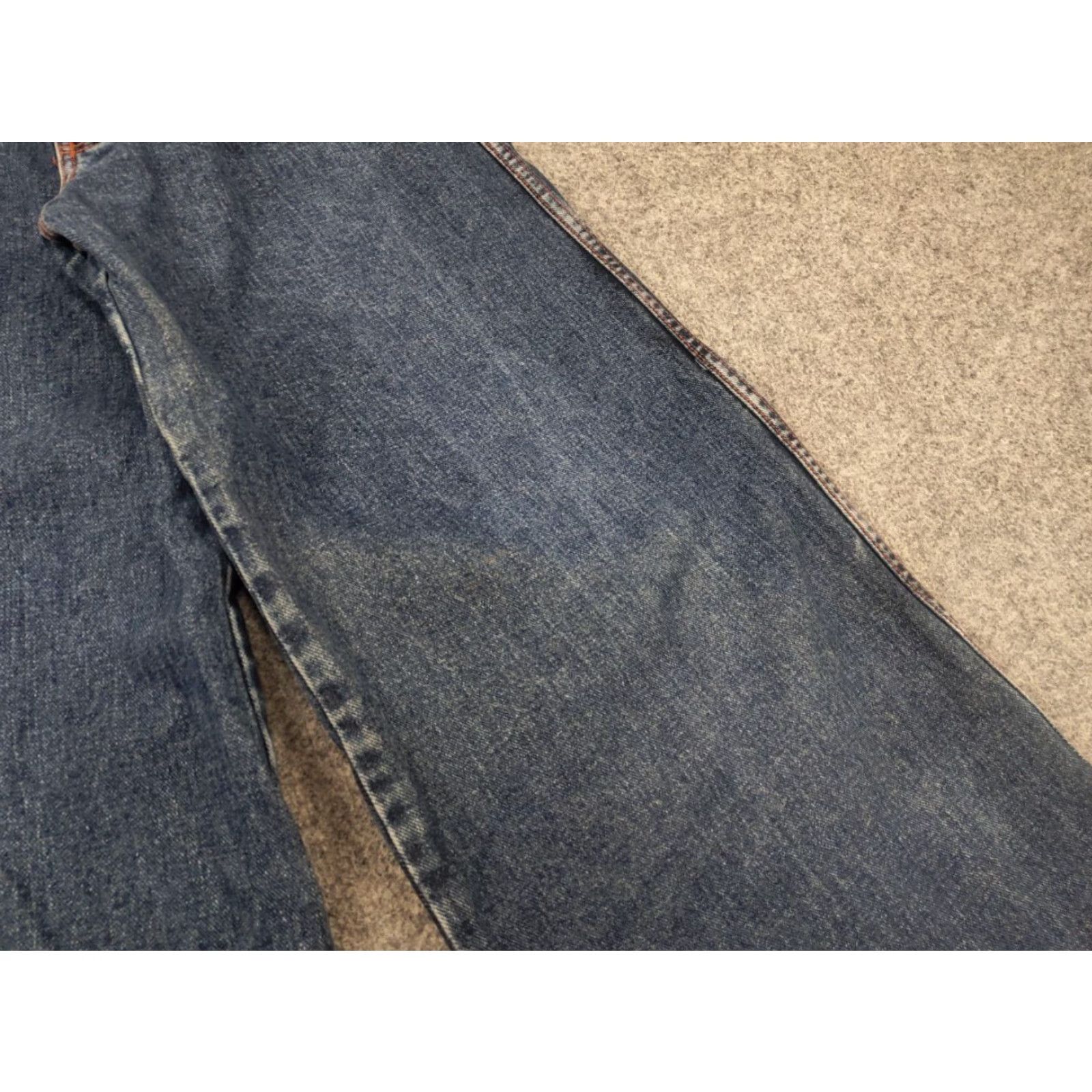 JNCO VINTAGE Rare 90s JNCO Girlie‎ 1067 Double Barrel Denim Wide Leg Baggy Jeans USA Made Jeans 29 Blue 5-Pocket Relaxed Mens Womens Size US 29 - 6 Thumbnail