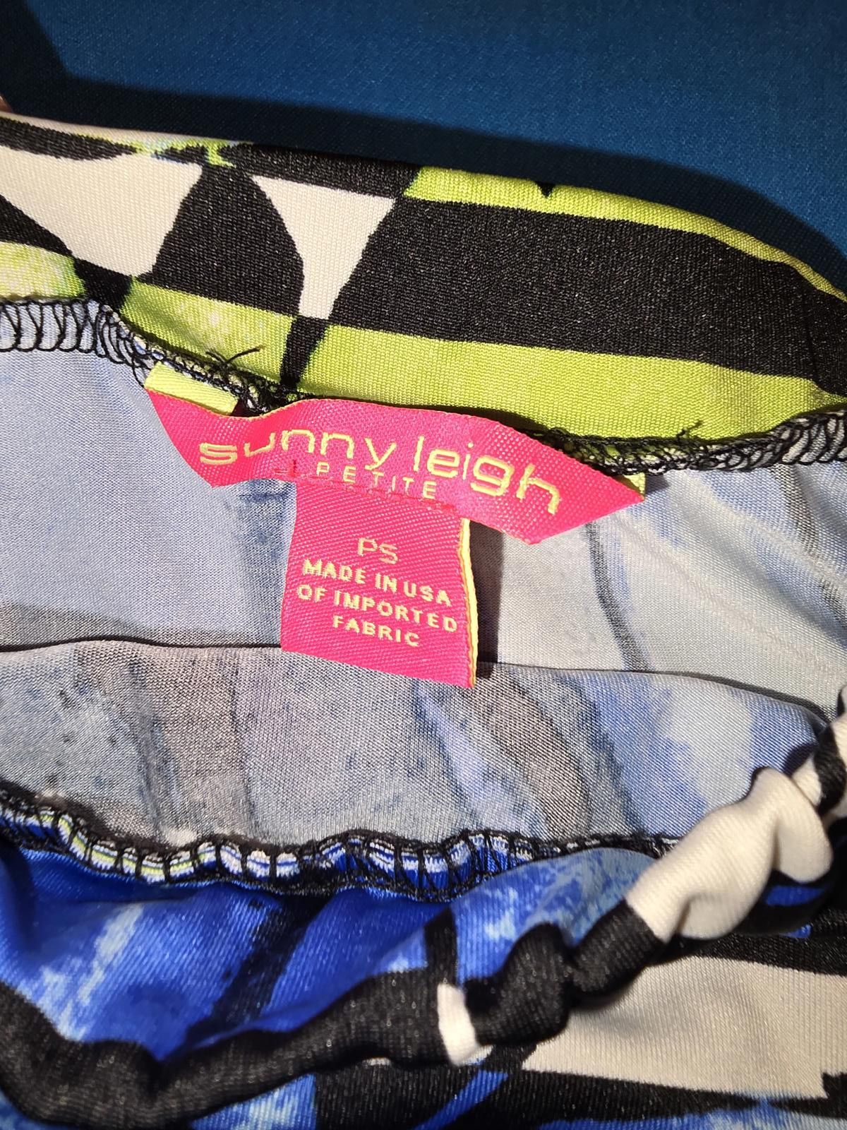 Designer Sunny Leigh Size Petite Small Boho Mock Wrapt Size 28" / US 6 / IT 42 - 2 Thumbnail