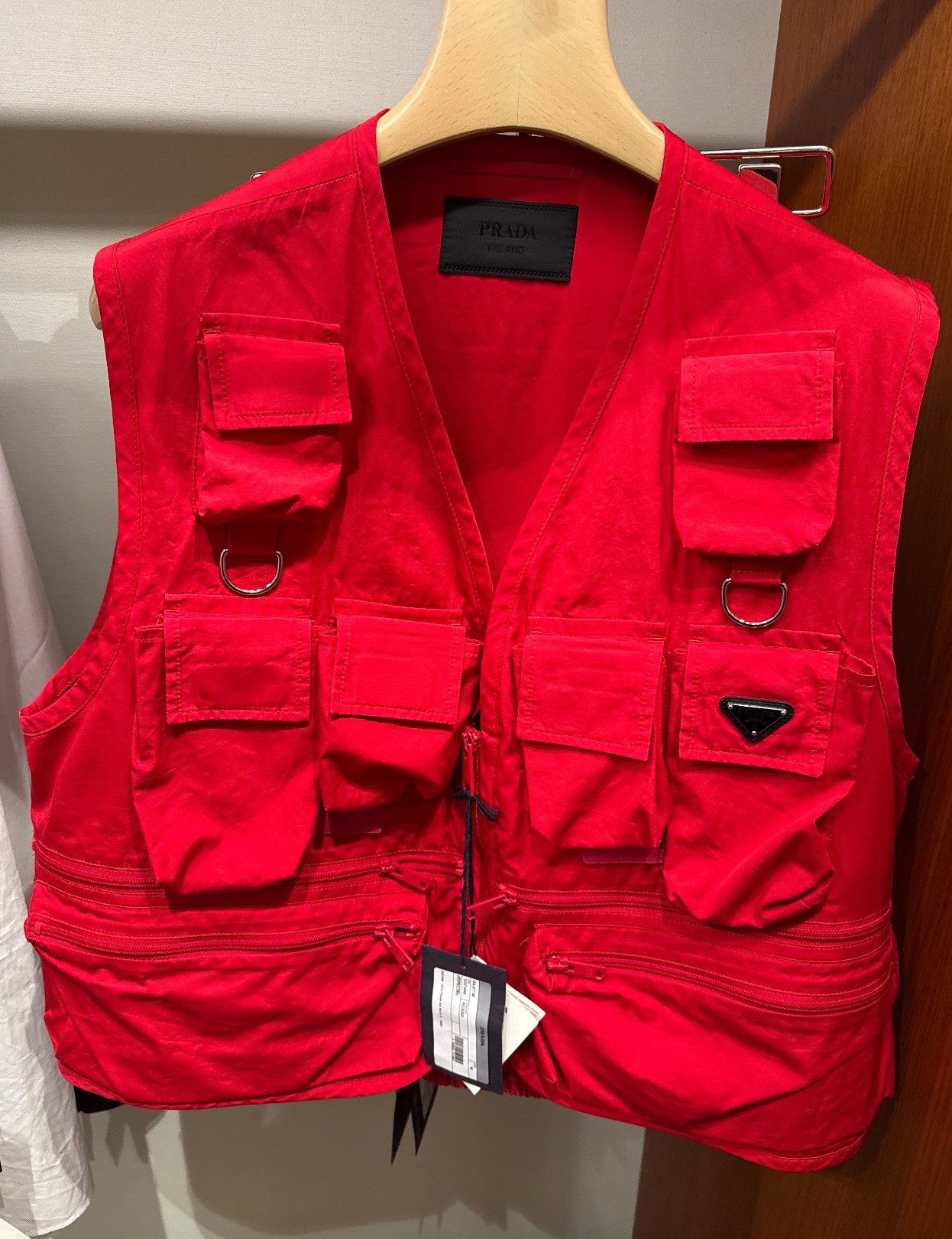 Prada Prada Multi Pocket Cargo Vest Size US L / EU 52-54 / 3 - 1 Thumbnail