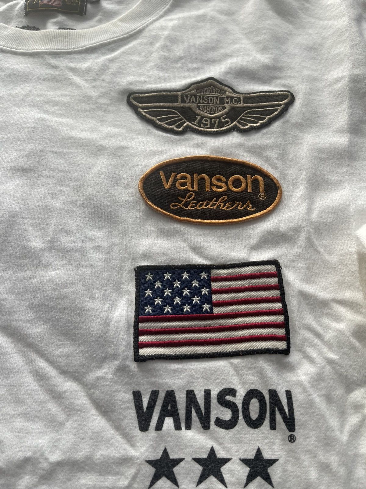 Vanson Leathers × Vintage VINTAGE EMBROIDERY VANSON BACK HIT VERY RARE Size US XXL / EU 58 / 5 - 3 Thumbnail