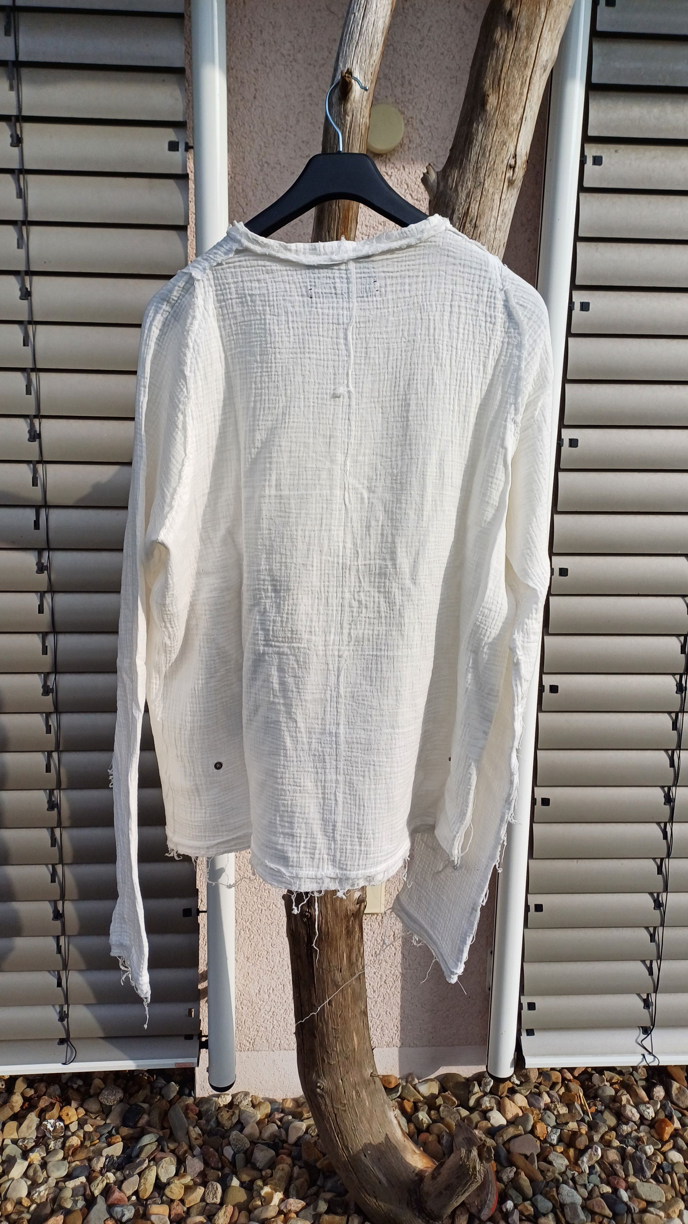 SHINE LUXURY Shine Luxury Studios muslin cargo distressed Sweater Size US L / EU 52-54 / 3 - 2 Thumbnail