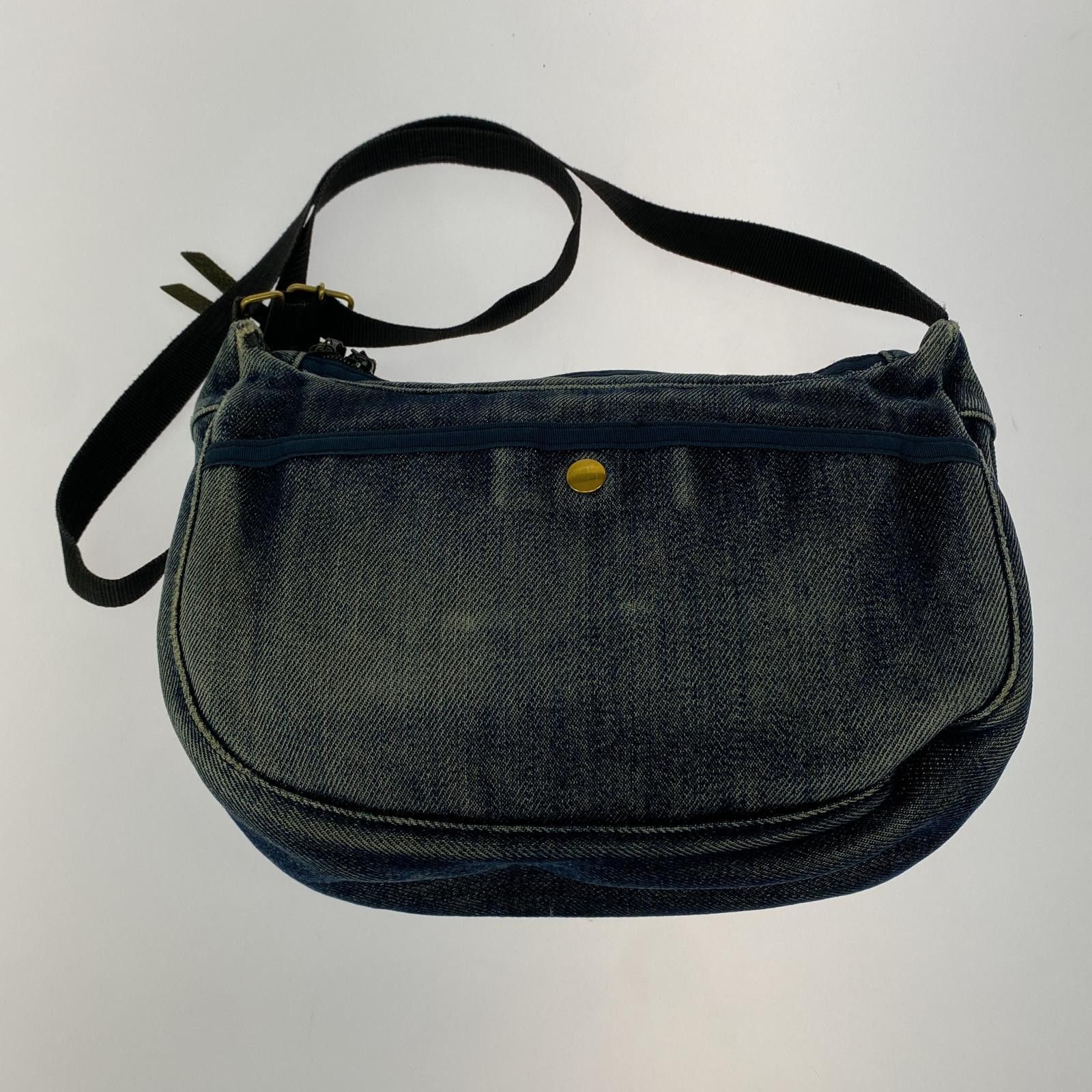 Iron Heart IRON HEART Denim Shoulder Bag Navy One Size Size ONE SIZE - 2 Thumbnail