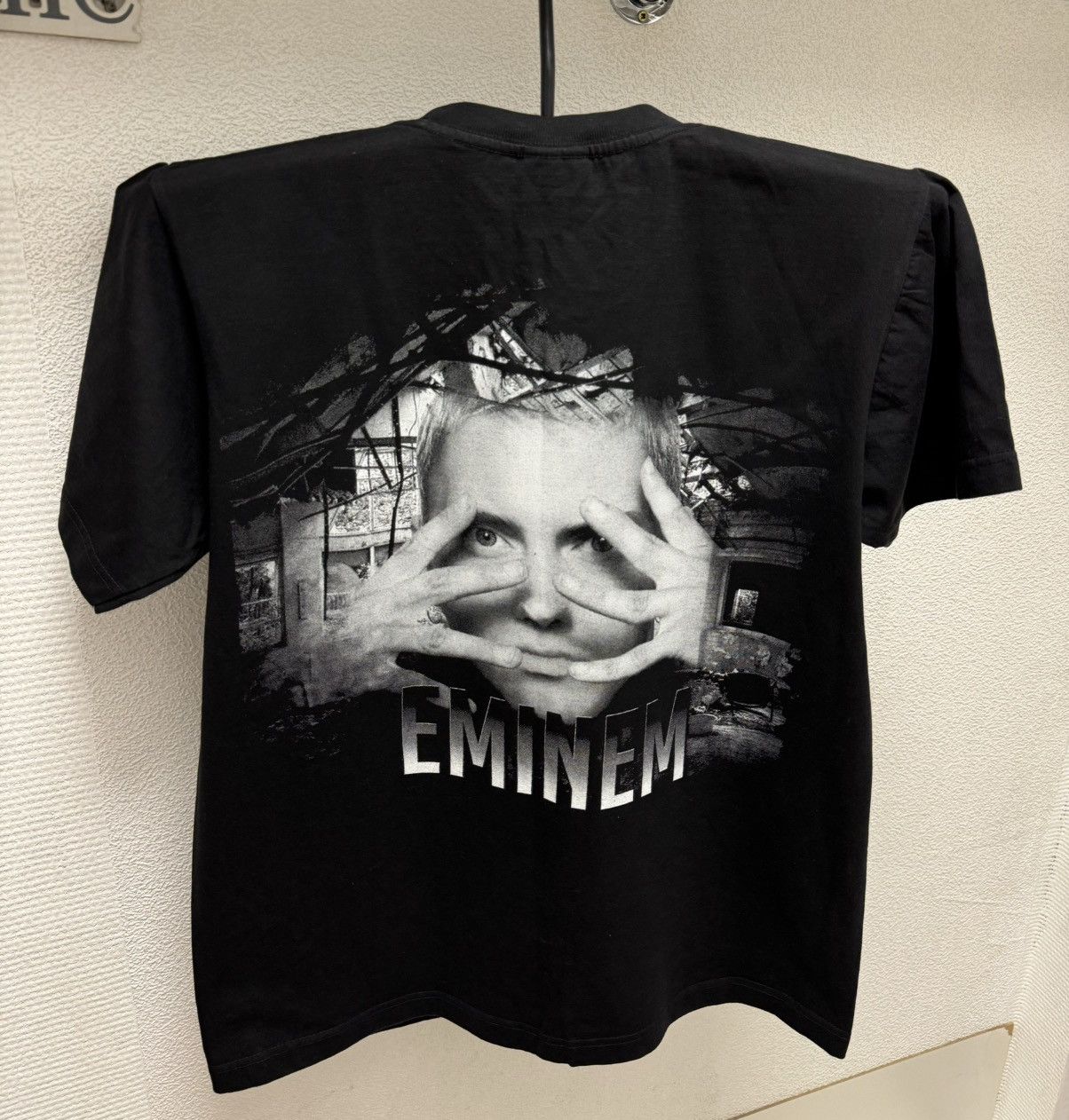 Eminem Eminem vintage single t-shirt M sz 1990th Slim Shaddy Size US XL / EU 56 / 4 - 2 Thumbnail