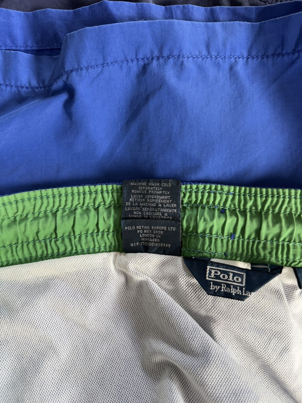 Polo Ralph Lauren Men’s Polo Ralph Lauren Nylon Shorts Vintage Blue Size XL Size US 38 / EU 54 - 8 Thumbnail