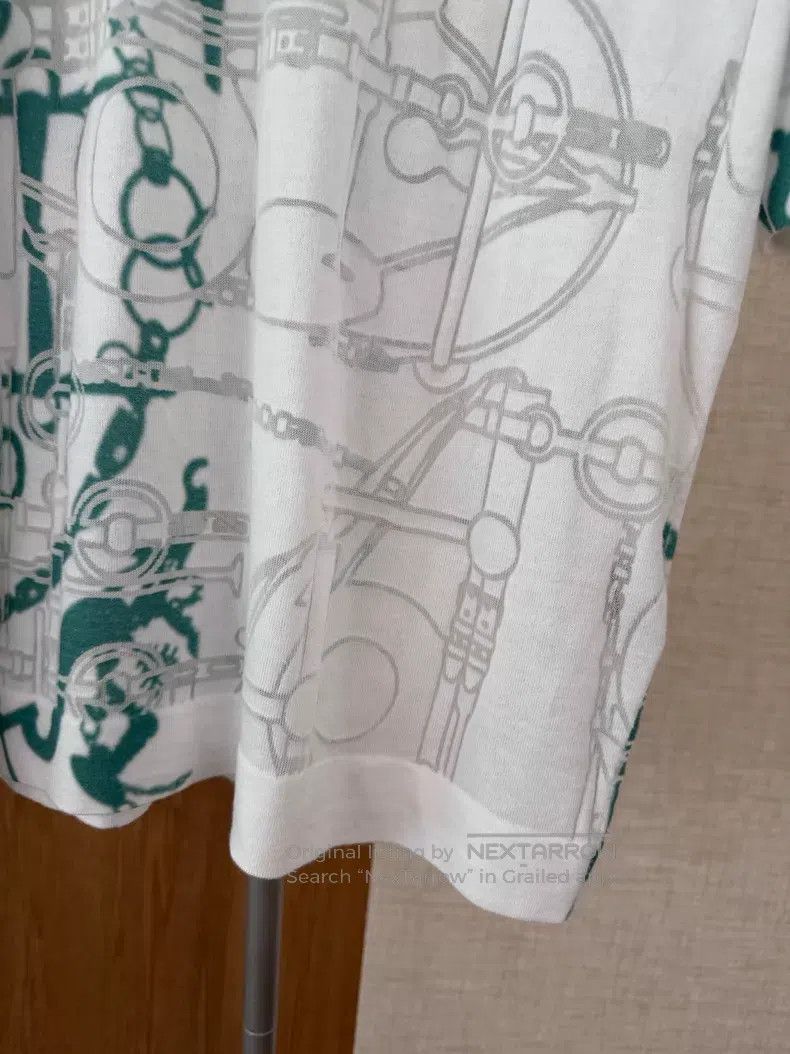 Hermes Hermes Short Sleeve Knit T-Shirt Size US M / EU 48-50 / 2 - 6 Thumbnail