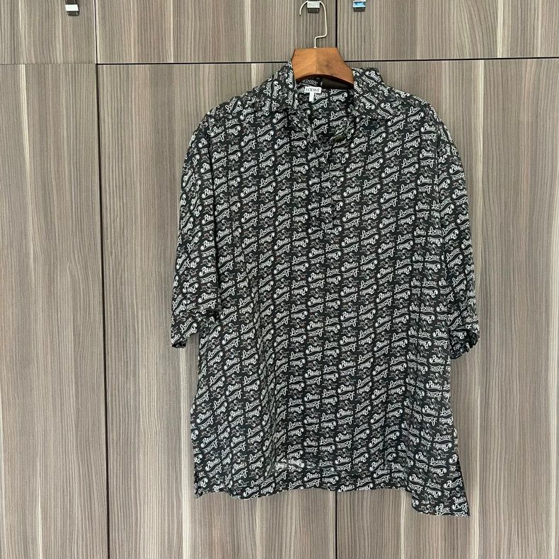 Loewe LOEWE Paula's vacation collection 100% linen short shirt Size US S / EU 44-46 / 1 - 1 Thumbnail