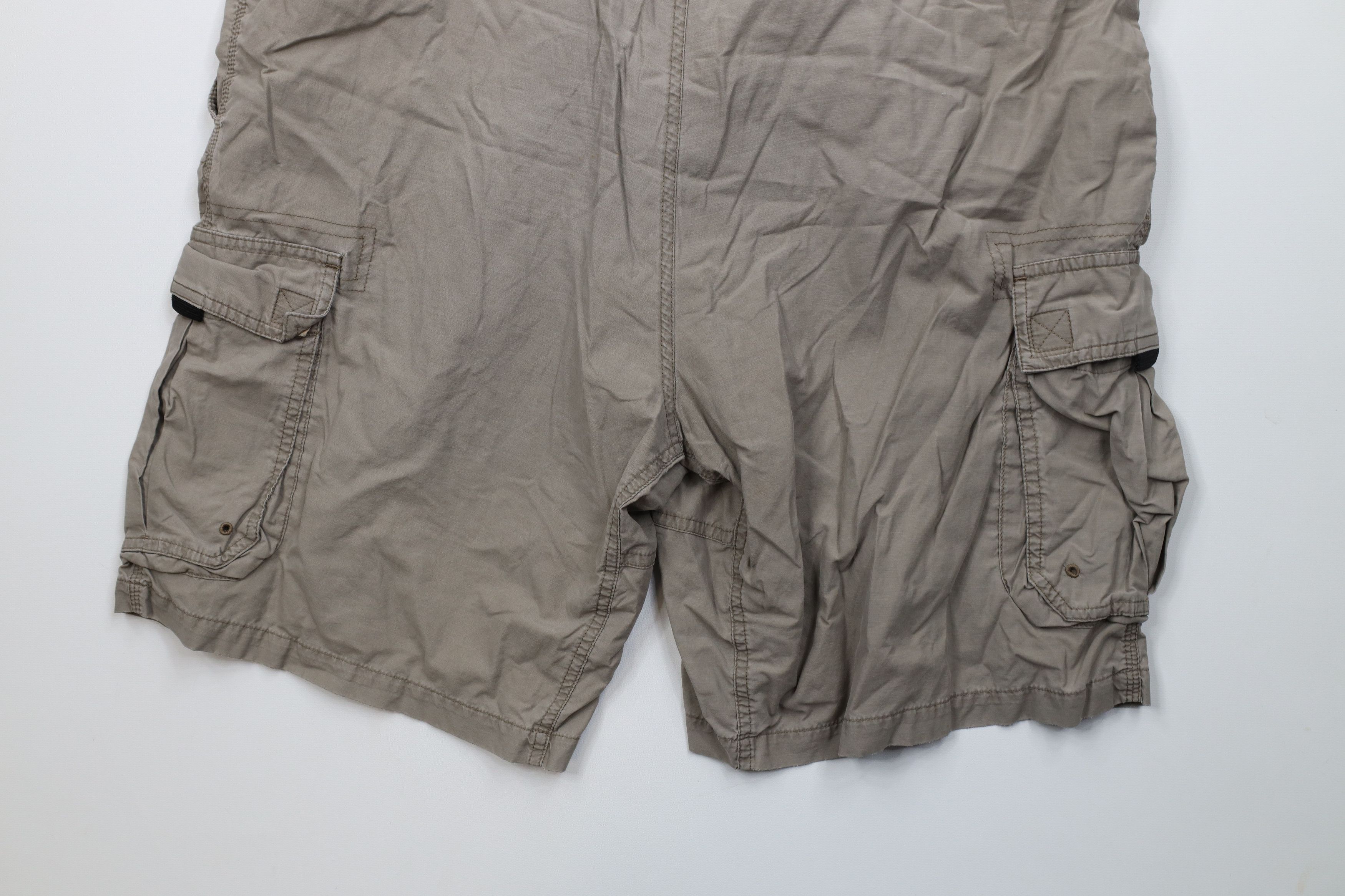 Columbia Vintage Y2K Columbia Belted Above Knee Lined Cargo Shorts Size US 32 / EU 48 - 13 Thumbnail