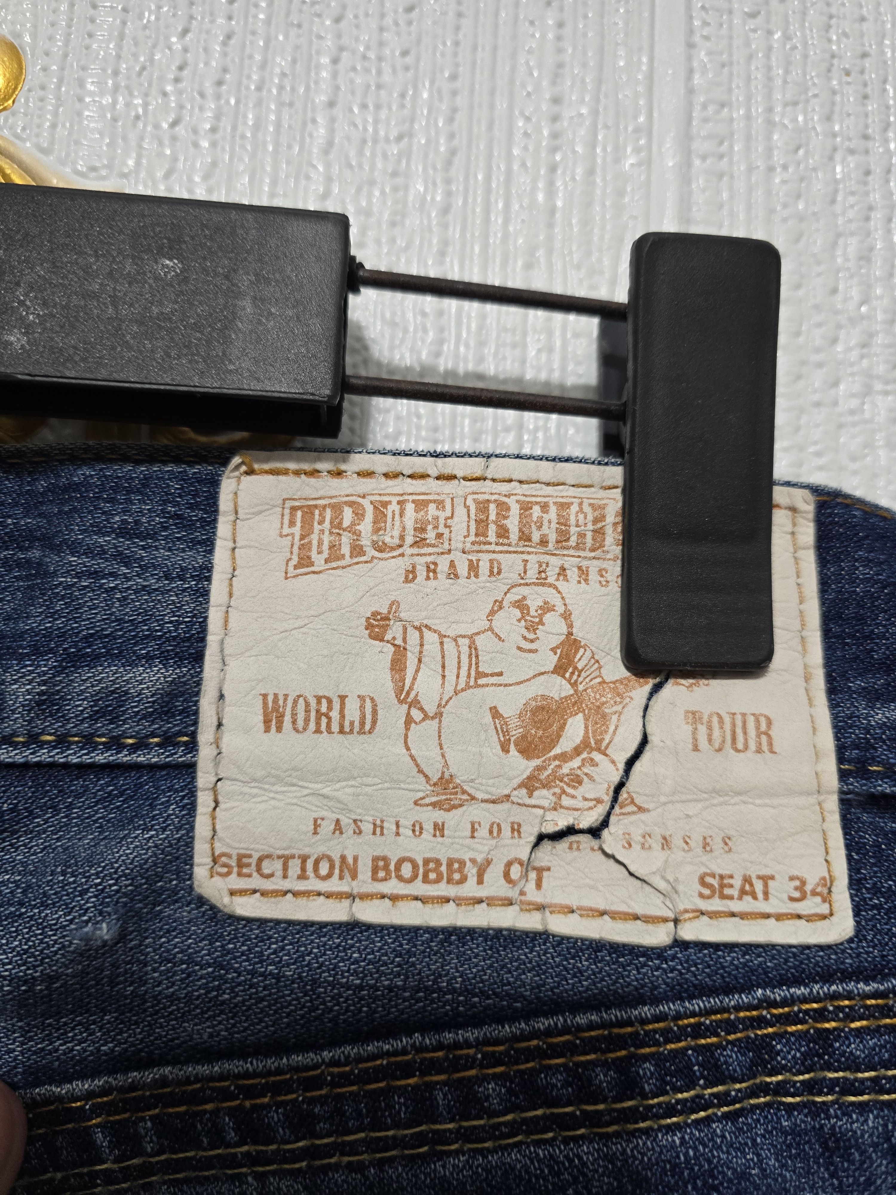 True Religion TRUE True Religion VINTAGE ,Bobby QT jeans w33 made in USA Size US 33 - 8 Thumbnail