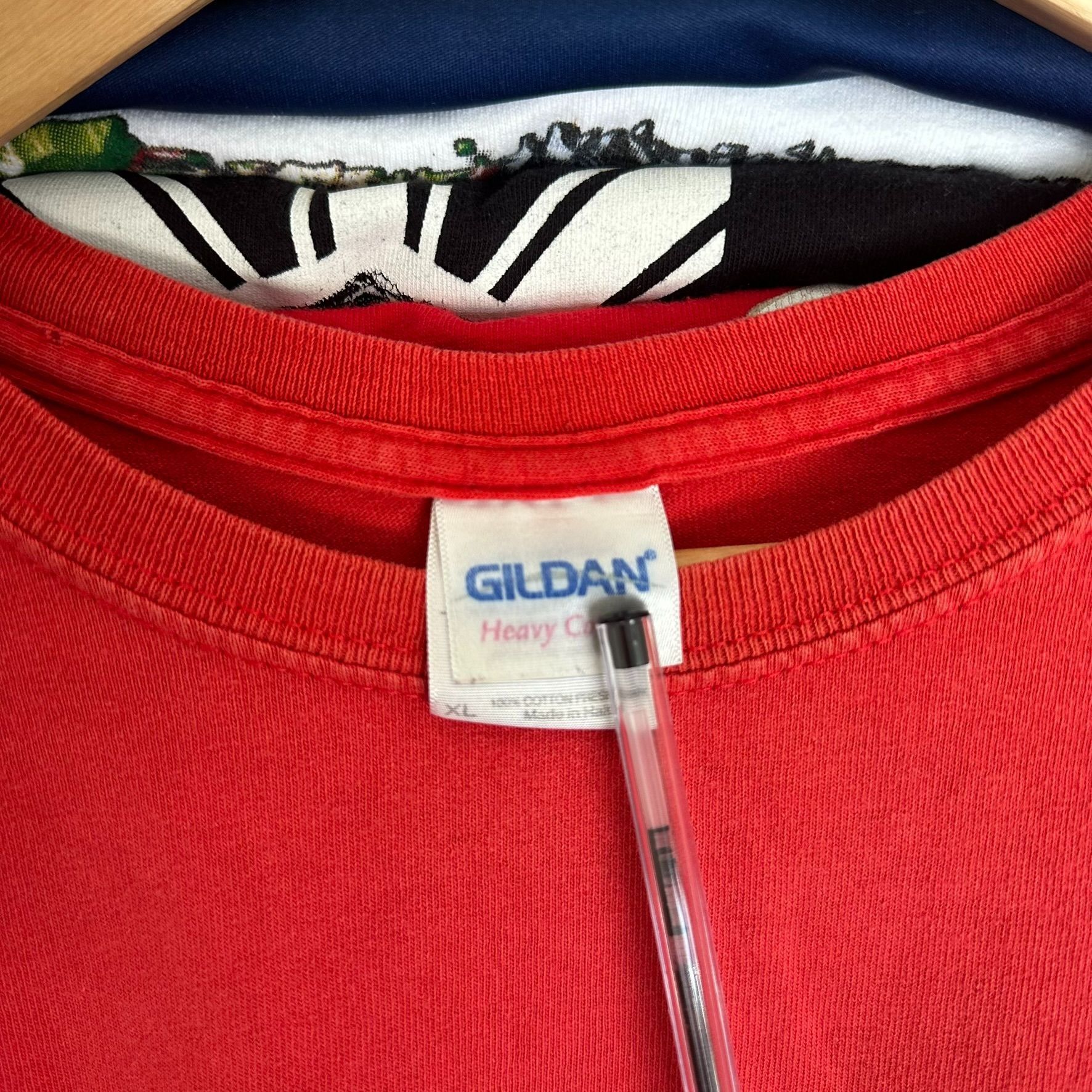 Gildan 2014 FIFA World Cup Soccer T-Shirt Red XL National Flags Foo Size US XL / EU 56 / 4 - 6 Thumbnail