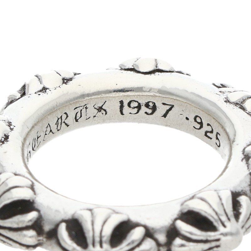 Chrome Hearts Chrome Hearts Cross Band Silver Ring Size ONE SIZE - 4 Thumbnail