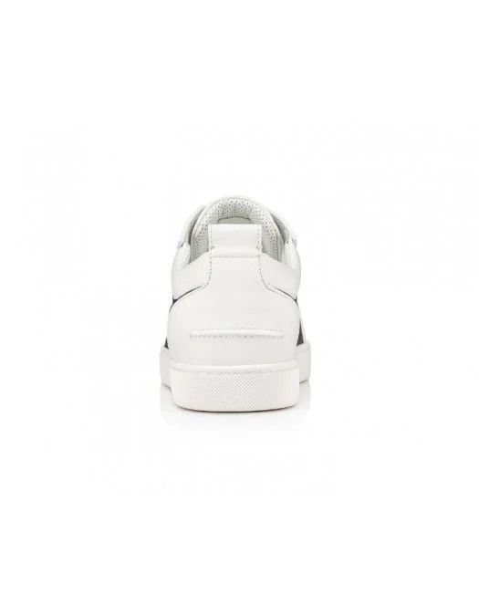 Christian Louboutin o1s1wg110924-louis-junior-spikes-sneaker-in-white Size US 12 / EU 45 - 3 Thumbnail