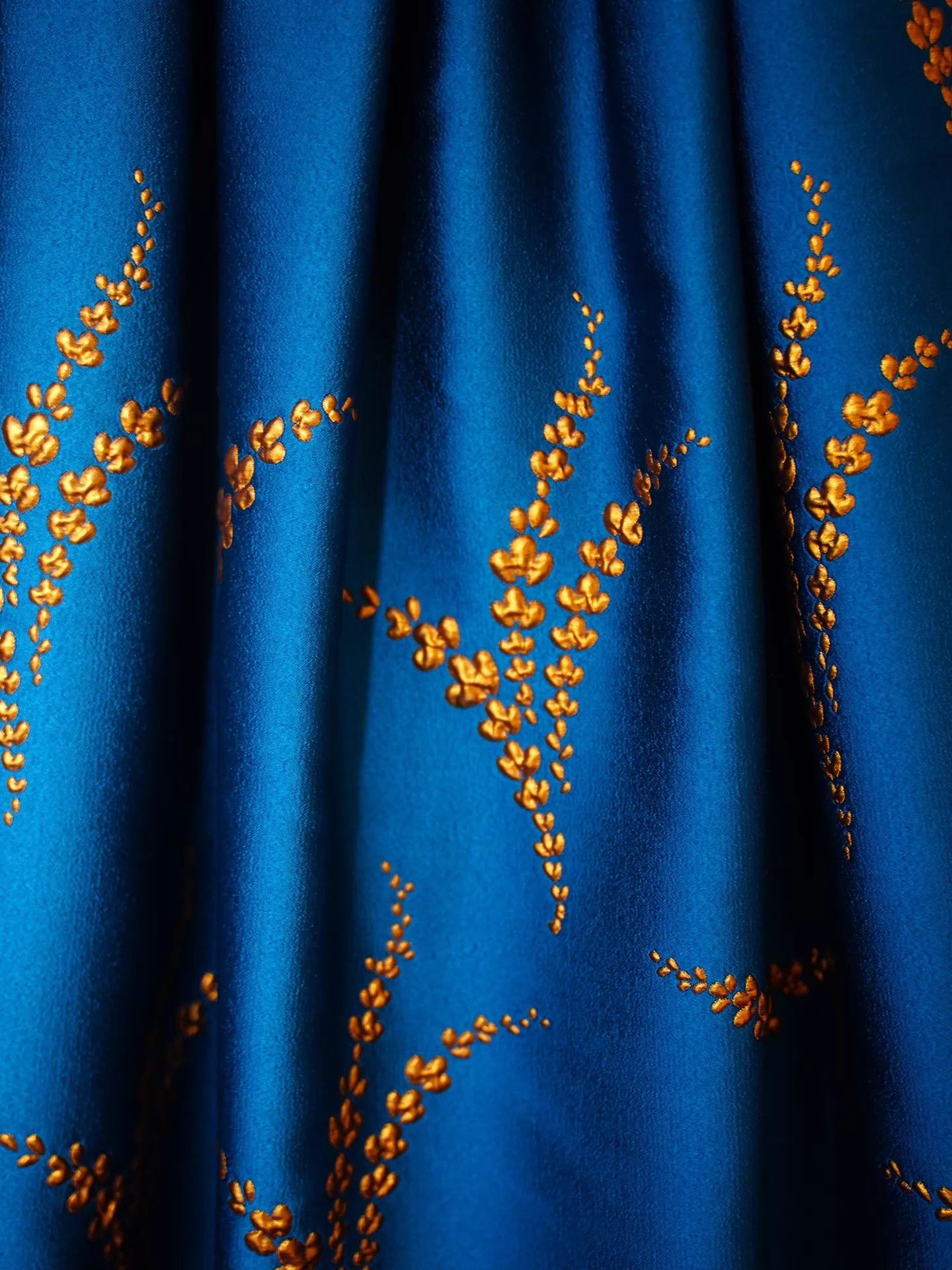 Dries Van Noten DVN Runway Silk-Mix Embroidered Wheat Flared Skirt Size 24" / US 00 / IT 34 - 4 Thumbnail