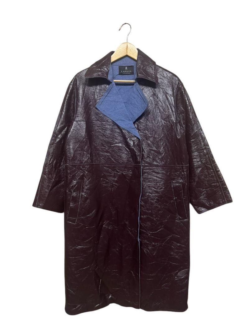 Lanvin Lanvin Collection Polyurethene Long Jacket Size US L / EU 52-54 / 3 - 1 Thumbnail
