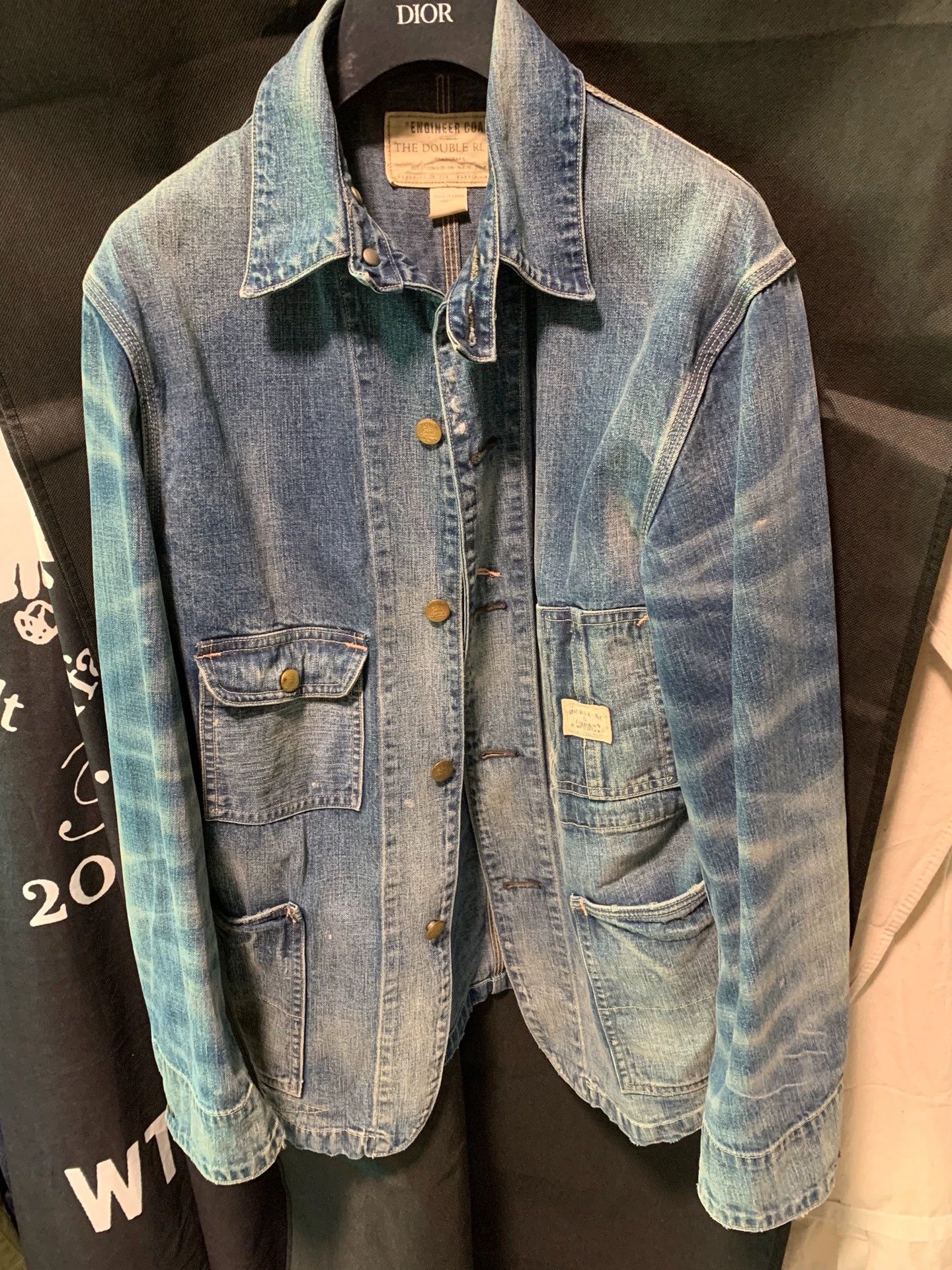 RRL Ralph Lauren RRL Classic Engineer Jacket S VVL Layering Size US S / EU 44-46 / 1 - 2 Thumbnail