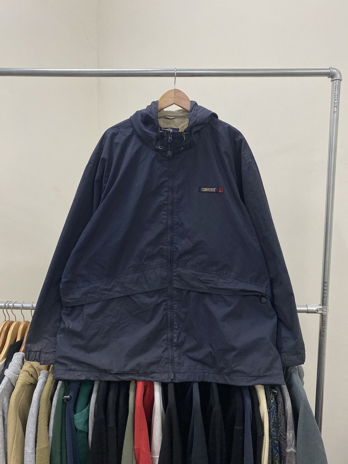 Japanese Brand × Vintage VINTAGE CONVERSE PARKA JACKET 90s Size US XXL / EU 58 / 5 - 1 Thumbnail
