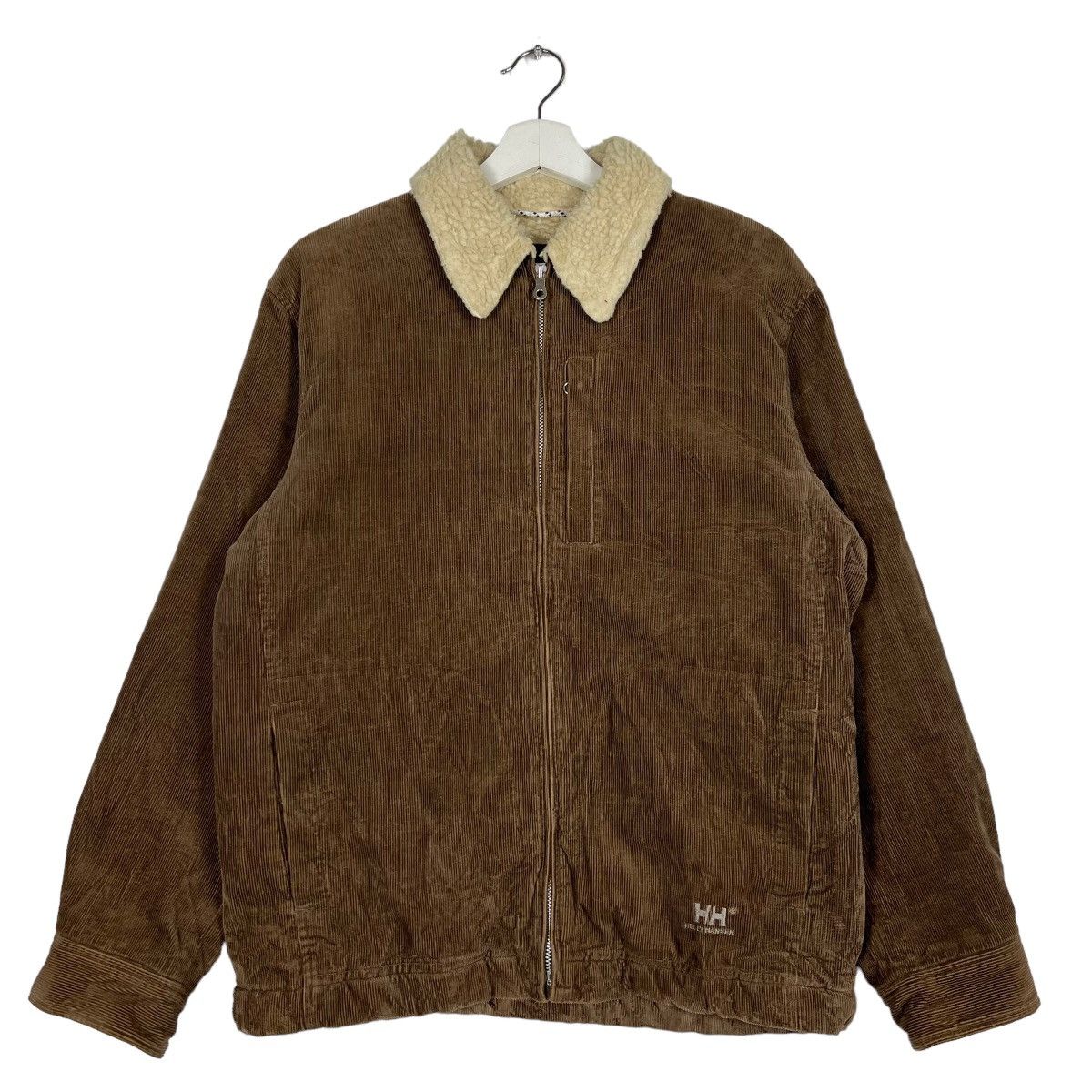 Helly Hansen 🔥 HELLY HANSEN CORDUROY SHEARLING BLOUSON JACKET Size US M / EU 48-50 / 2 - 2 Thumbnail