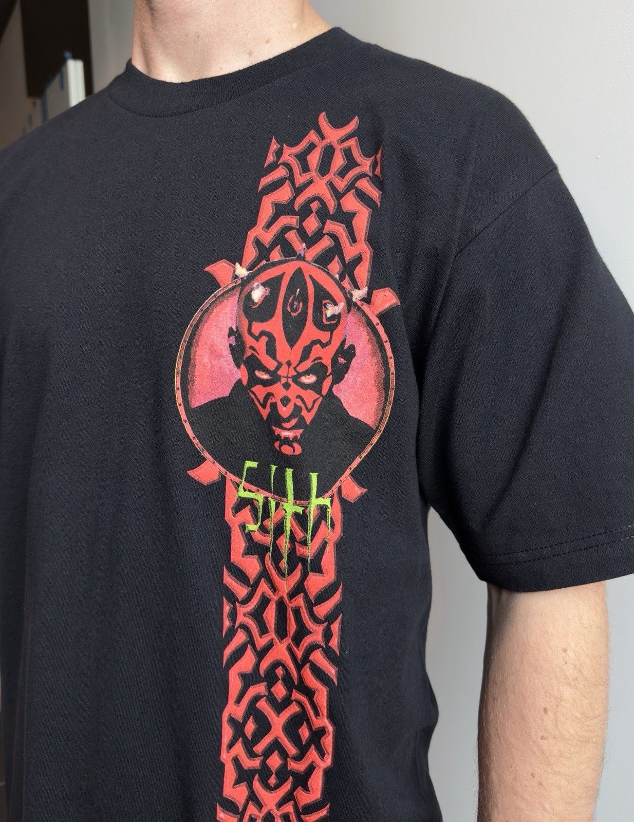 Star Wars Vintage 90's Star Wars Darth Maul Sith T-Shirt Episode I Size US M / EU 48-50 / 2 - 2 Thumbnail