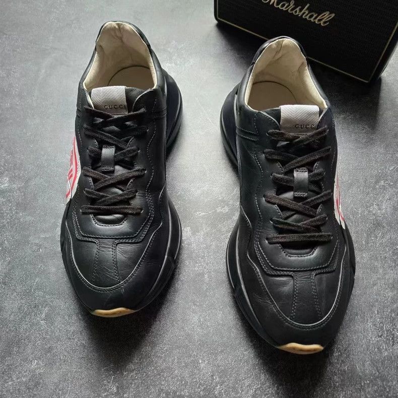 Gucci gucci black and red dad sneakers size 10-dmc Size US 10 / EU 43 - 1 Thumbnail