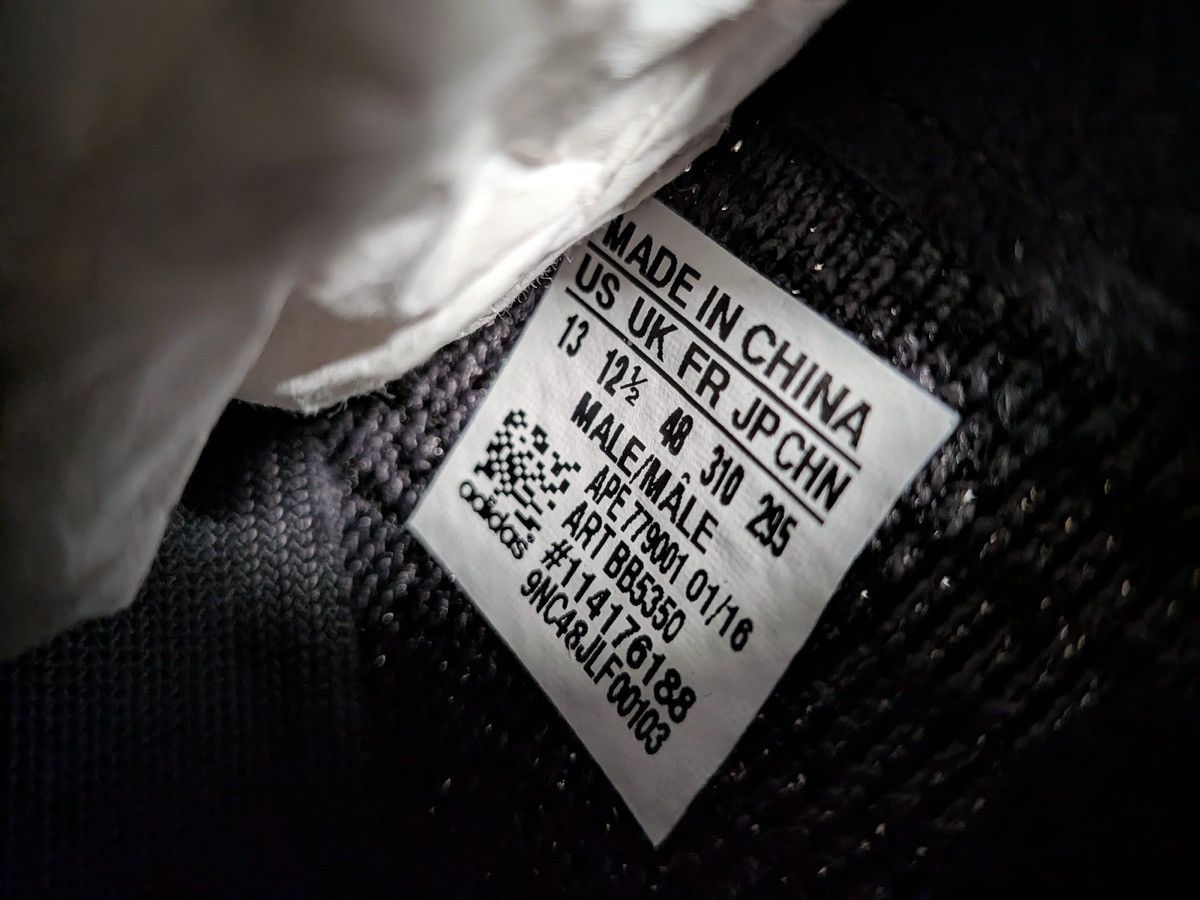 Adidas 2016 adidas Yeezy Boost 350 v1 Pirate Black 2.0 BB5350 B Size US 13 / EU 46 - 8 Thumbnail