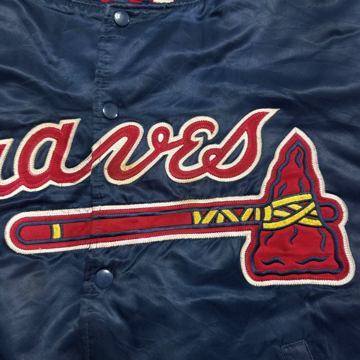 MLB Vintage Starter MLB Atlanta Braves Jacket Size US M / EU 48-50 / 2 - 6 Thumbnail